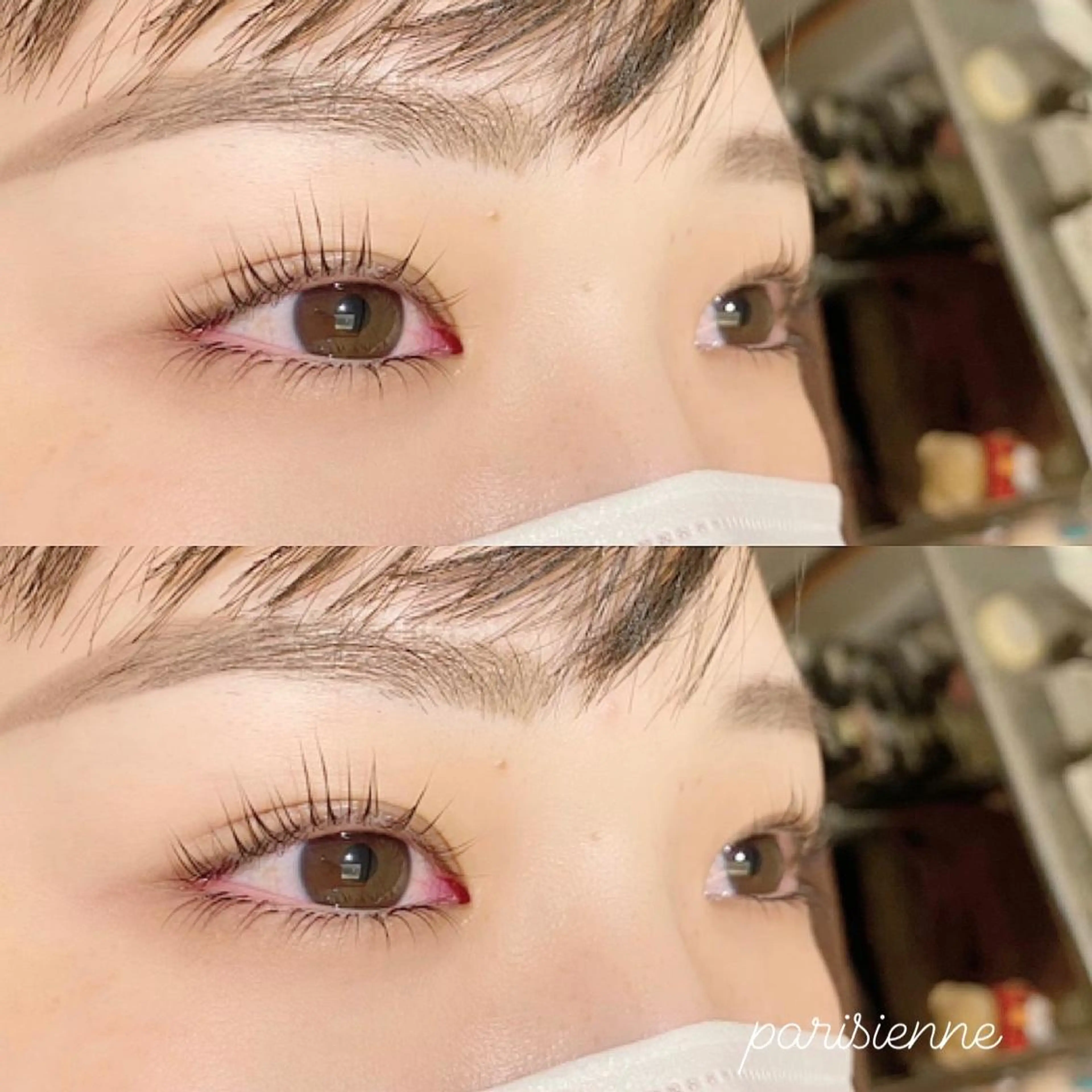 マツエク・マツパ パリジェンヌラッシュリフト 下まつげエクステ eyelist マツエク🐣のマツエク・マツパデザイン