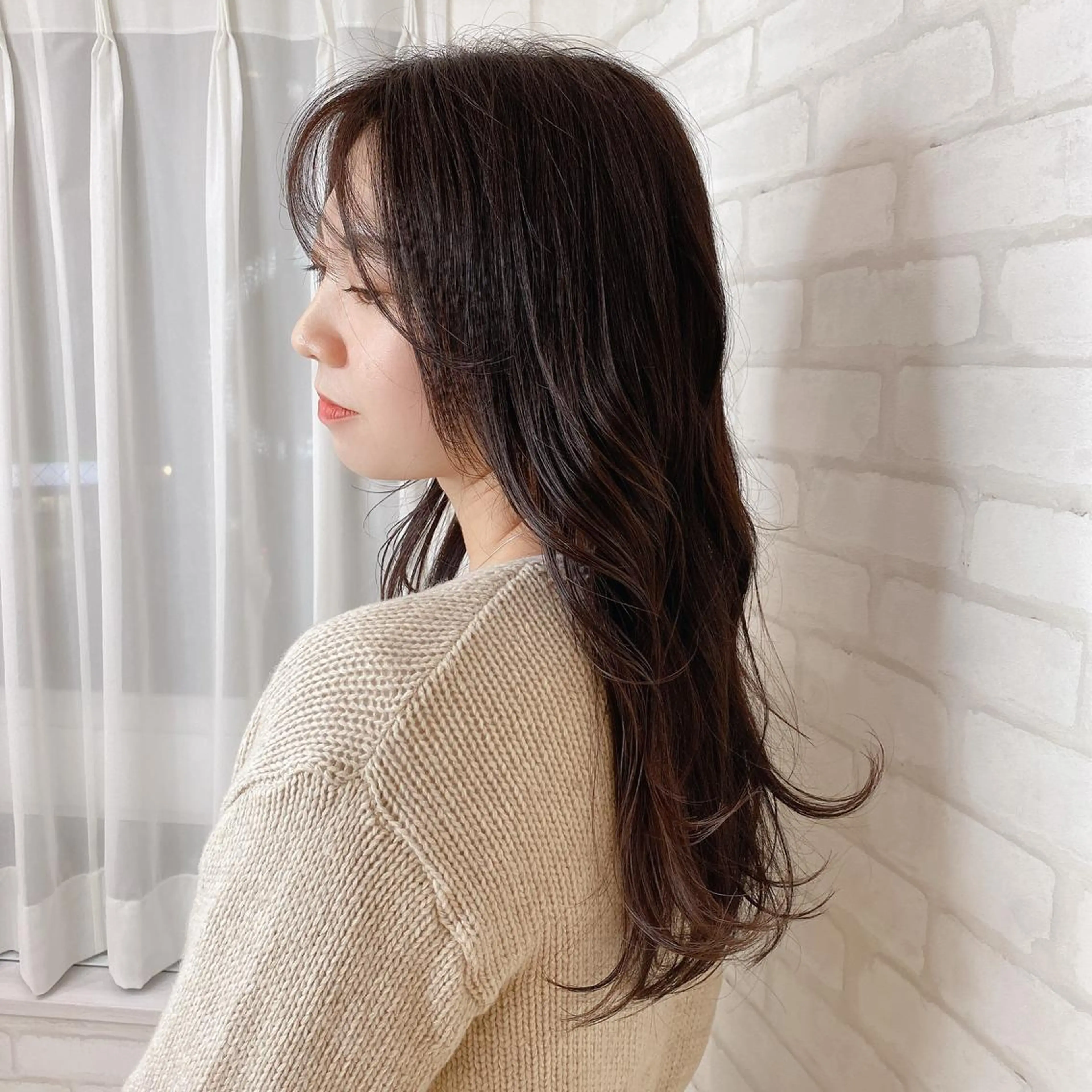 ロング カラー abilita AZUSAのヘアスタイル