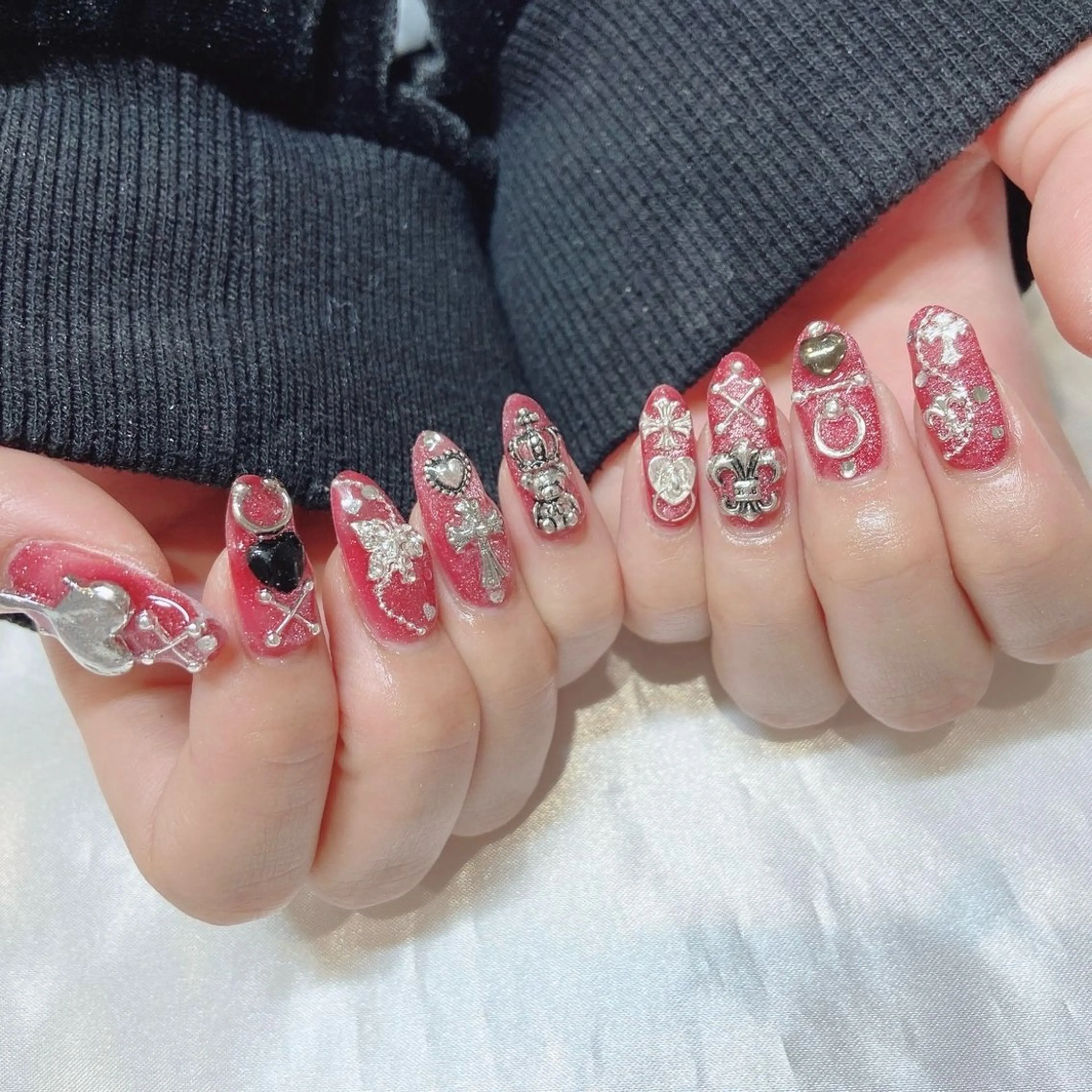 ネイル ジェルネイル 持ち込み ハンドネイル Nail lieNのネイルデザイン