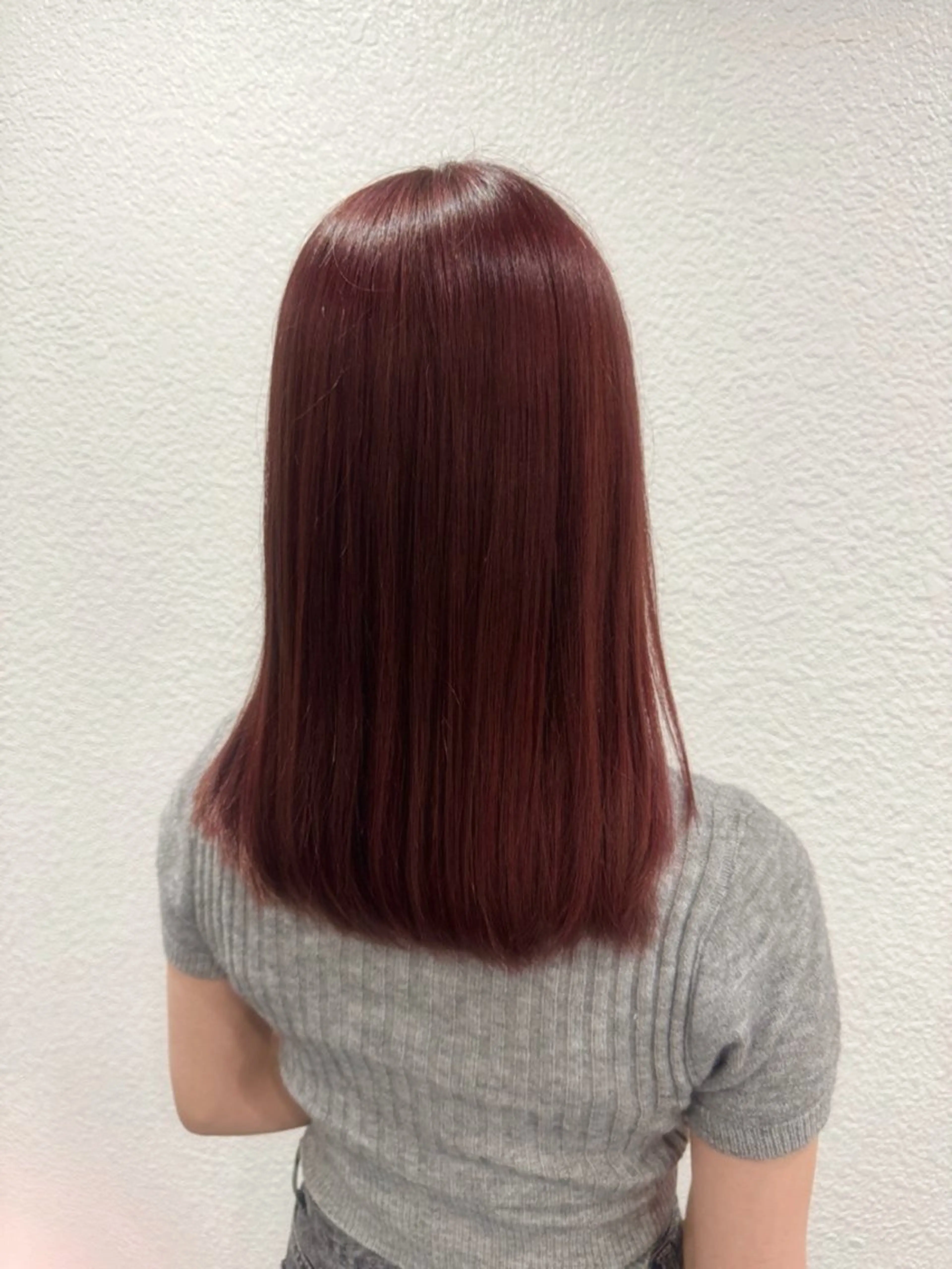 セミロング カラー ヘアカラー 🩰片川 真白🪽のヘアスタイル