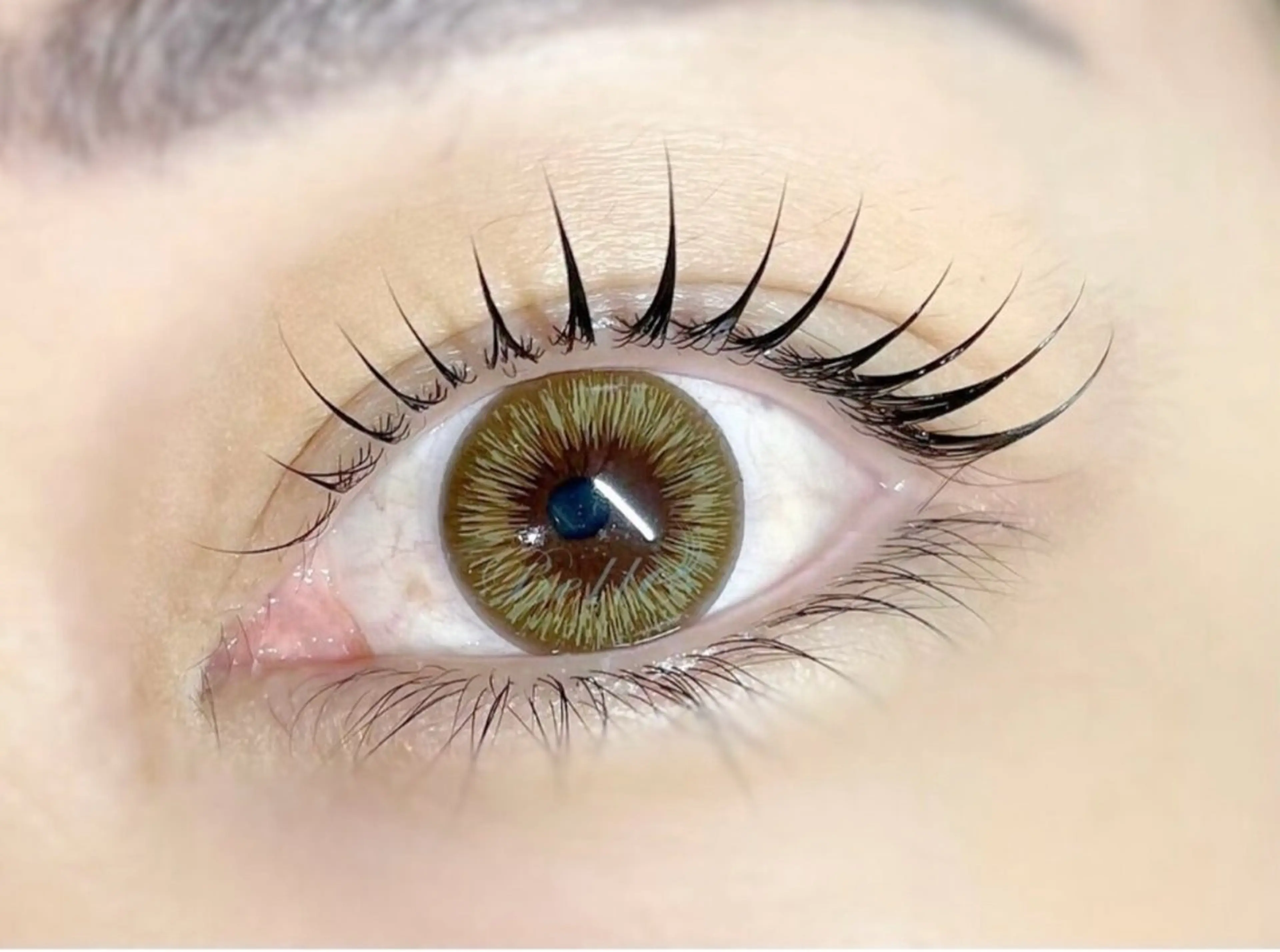 まつげパーマ（上）の写真