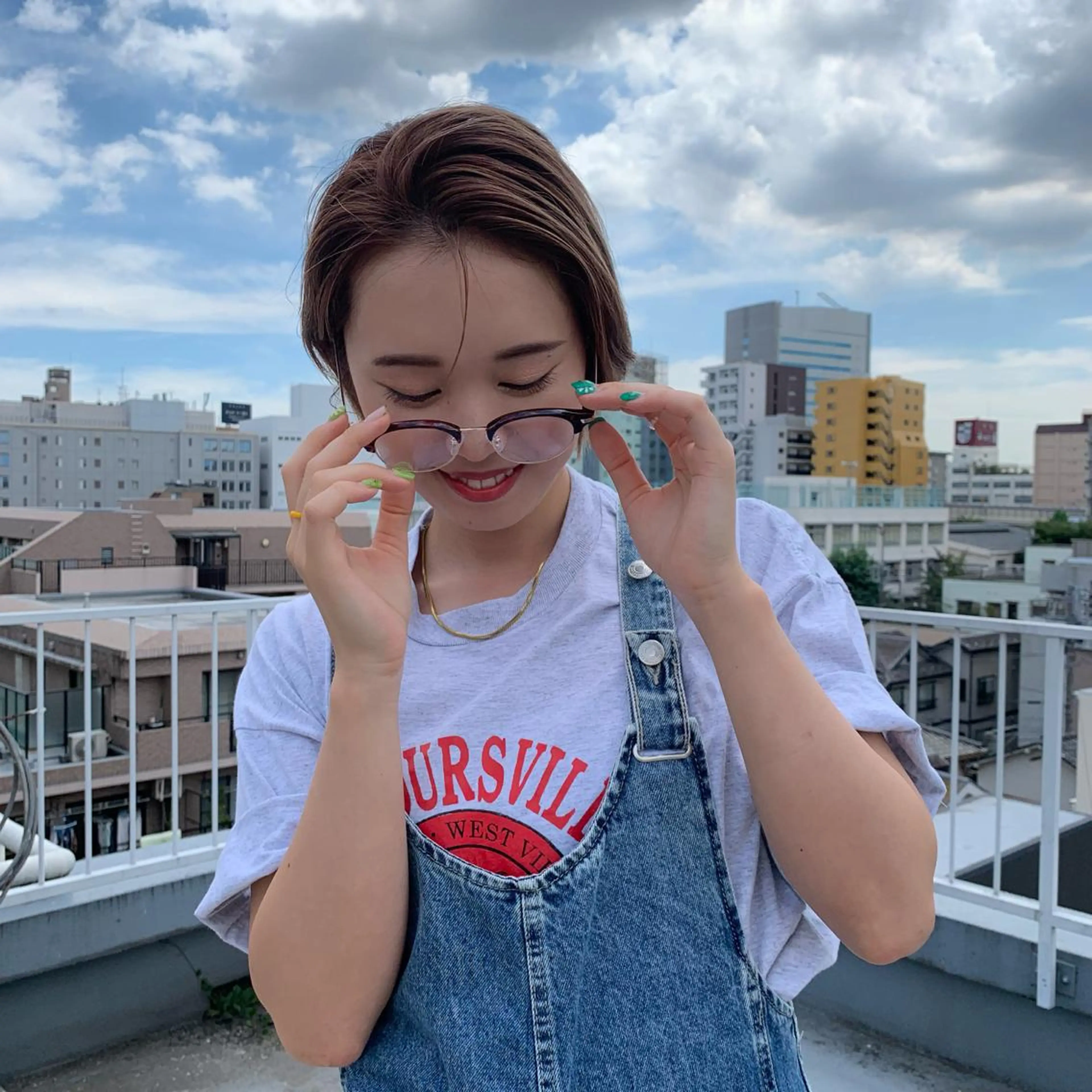 ショート カラー カット ヘアカラー トリートメント ノグチ ナツコのヘアスタイル