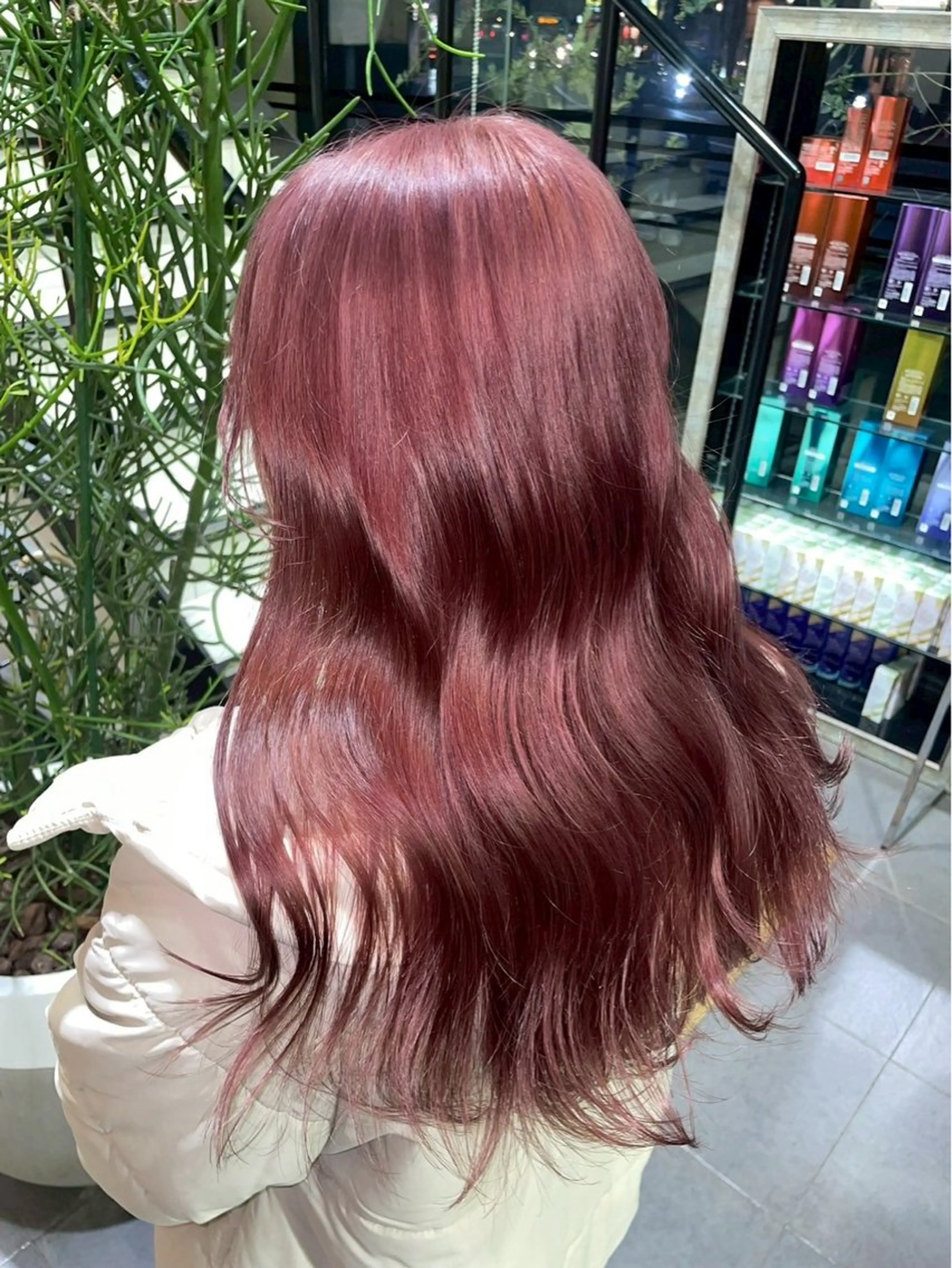 ロング カラー ヘアカラー waka❤️✨ レイヤーボブ/ネイルのヘアスタイル