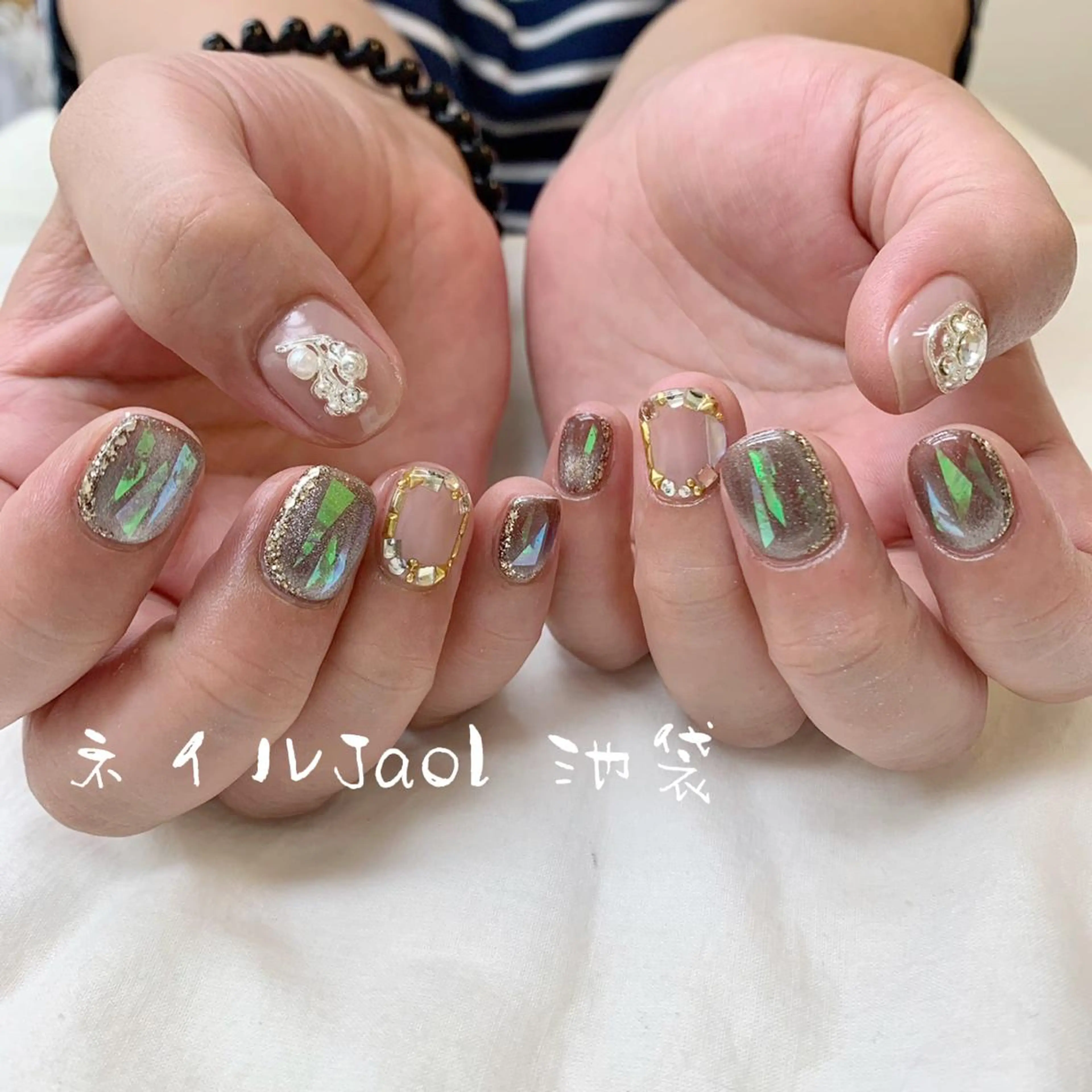 ショート nail jaol池袋店所属・ネイルJaol 池袋のネイルデザイン