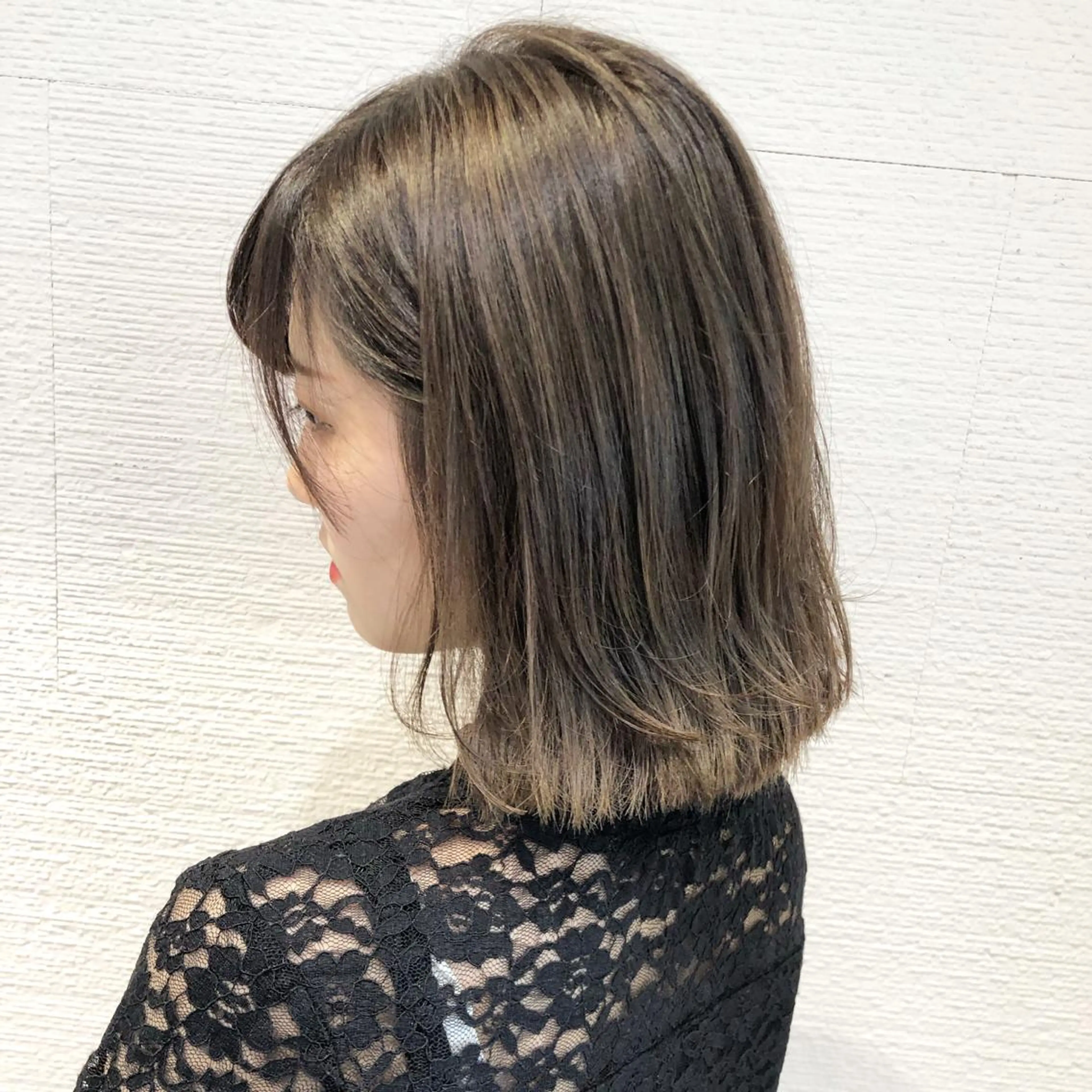 ショート カラー レイヤー/韓国/ 顔周り/しんやのヘアスタイル