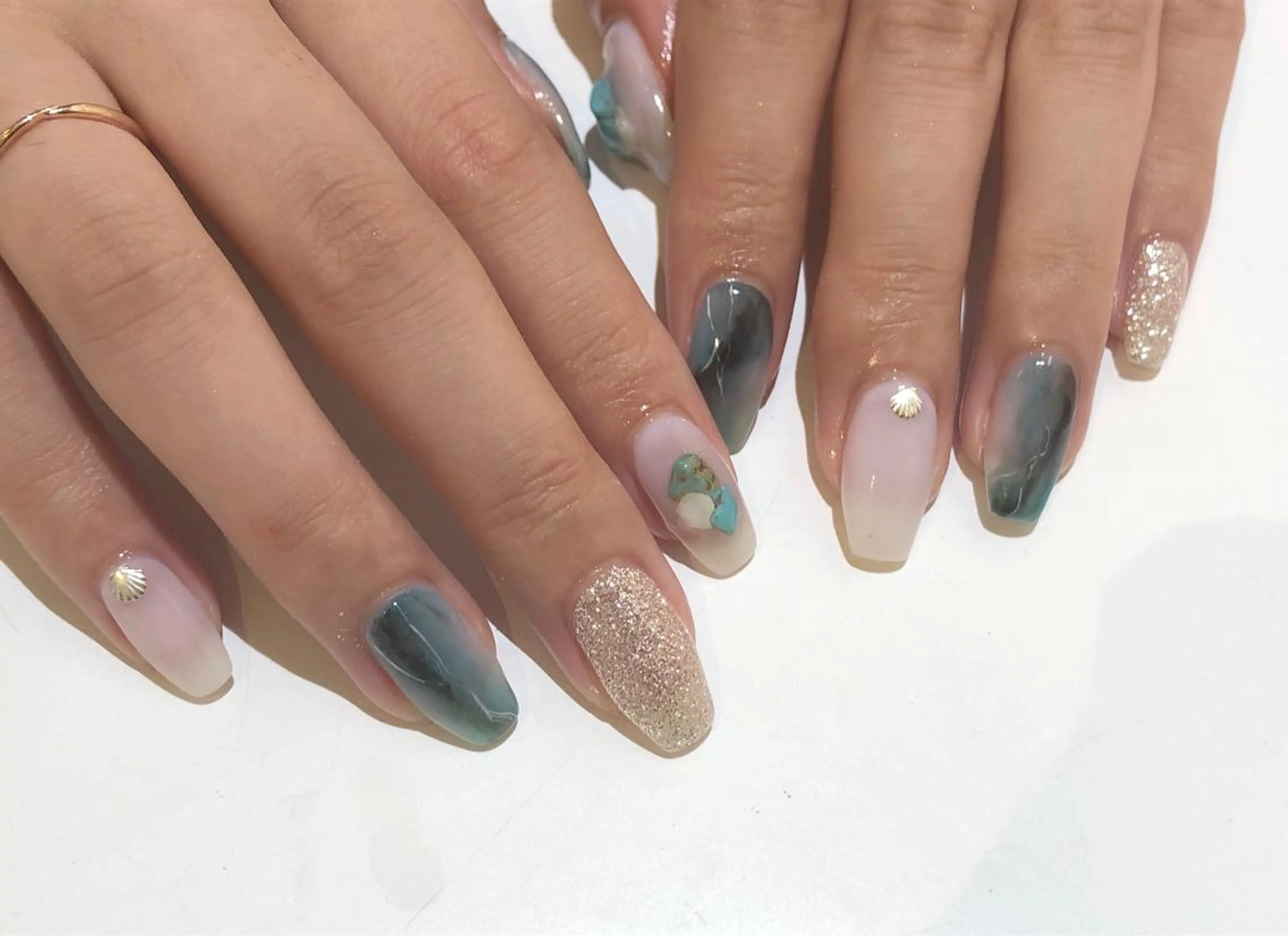 ネイル 舞田 苑香のネイルデザイン