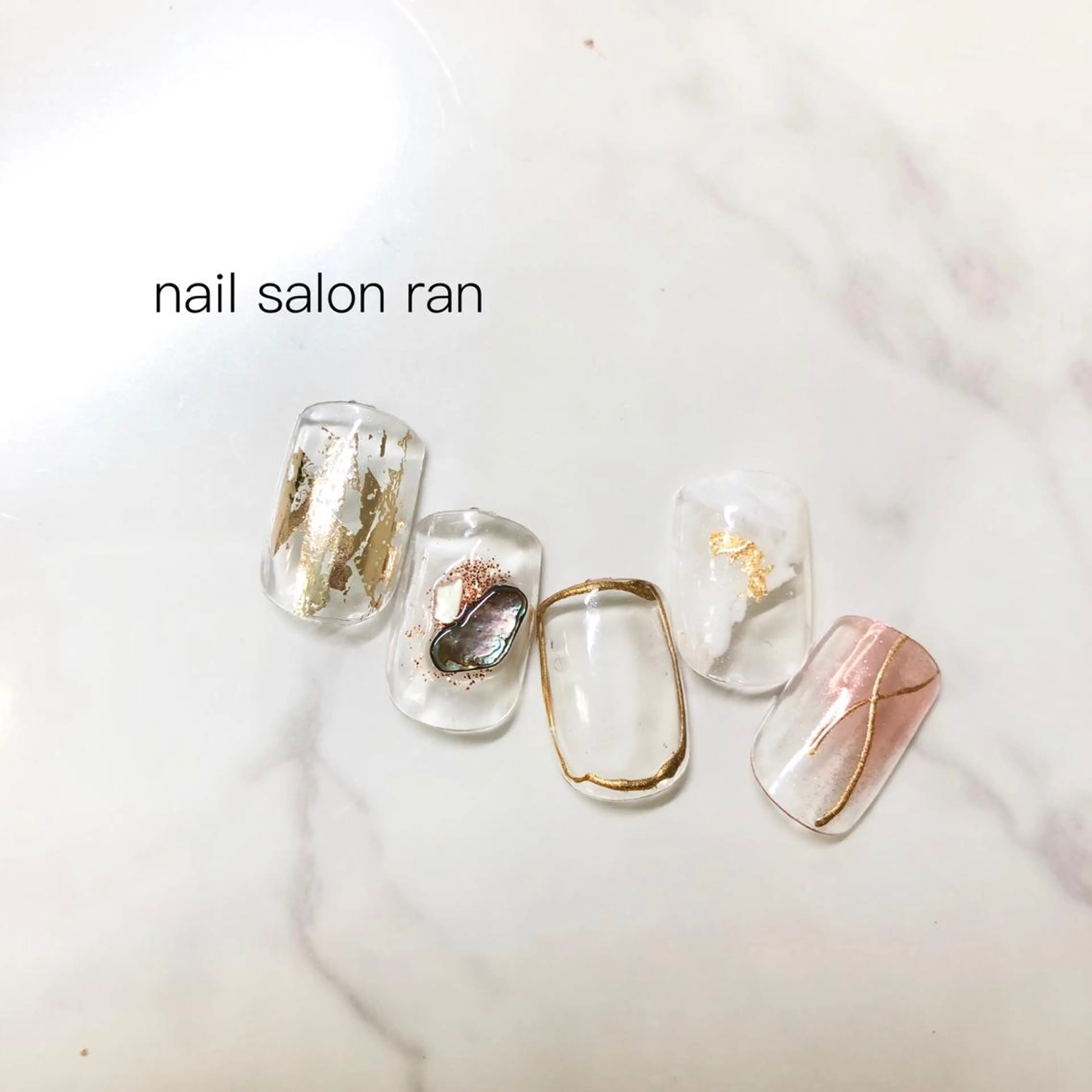 ネイル アートネイル nailsalon ranのネイルデザイン