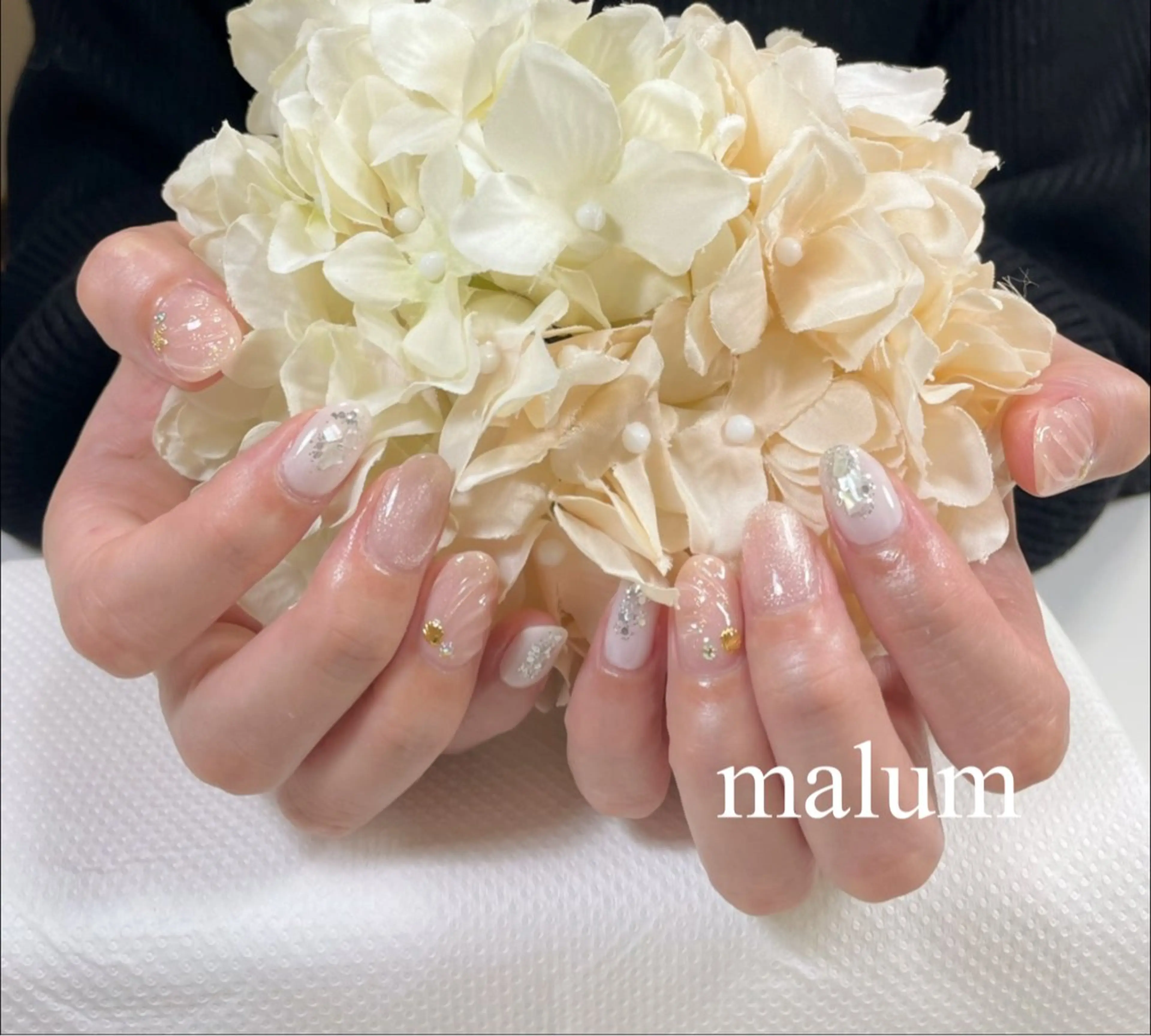 ネイル ハンドネイル malum nailのネイルデザイン