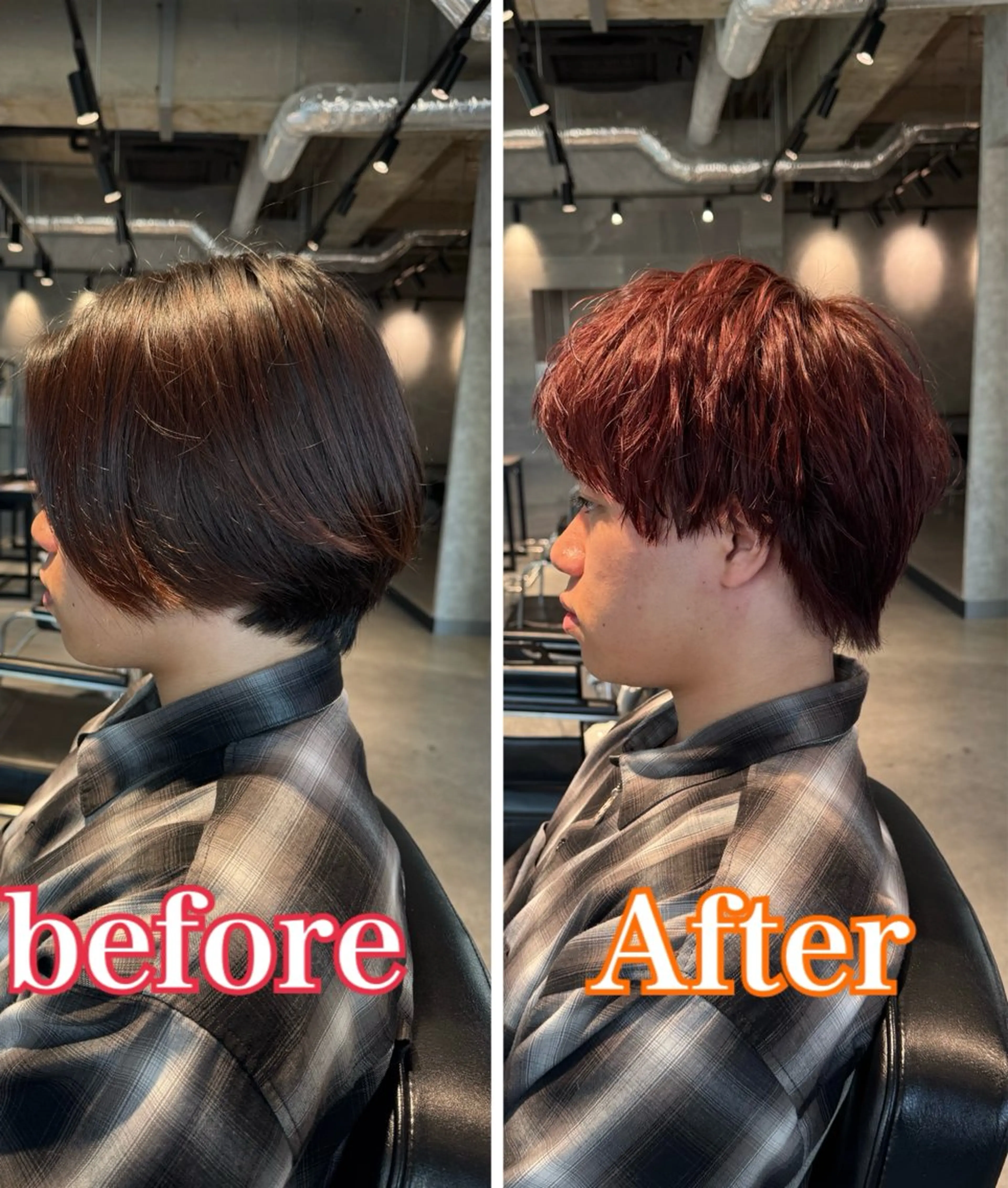 ショート Mens  Salon stud.所属・川畑 大地/波巻きパーマのヘアスタイル