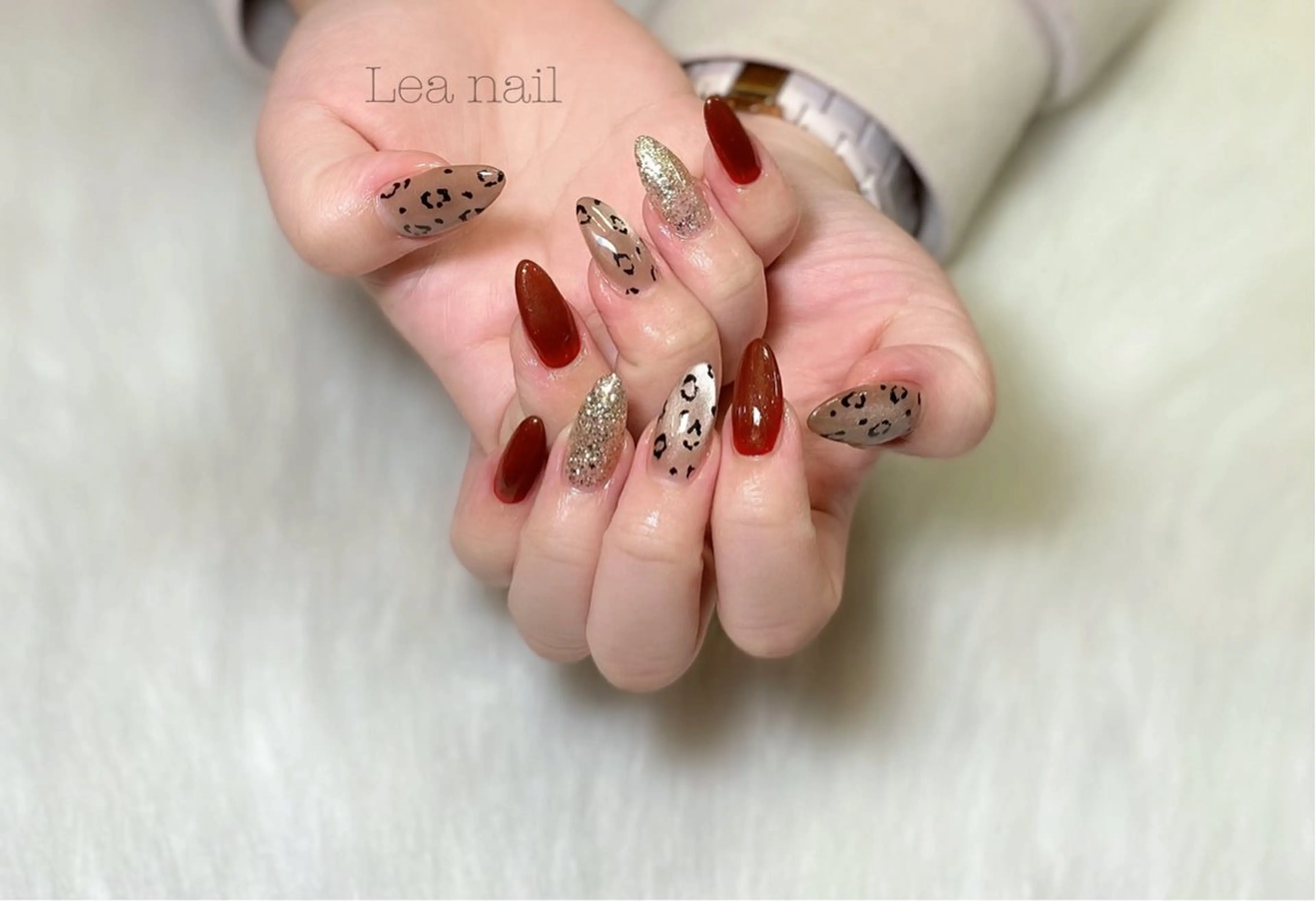 ネイル ハンドネイル Lea nail所属・Lea nailのネイルデザイン