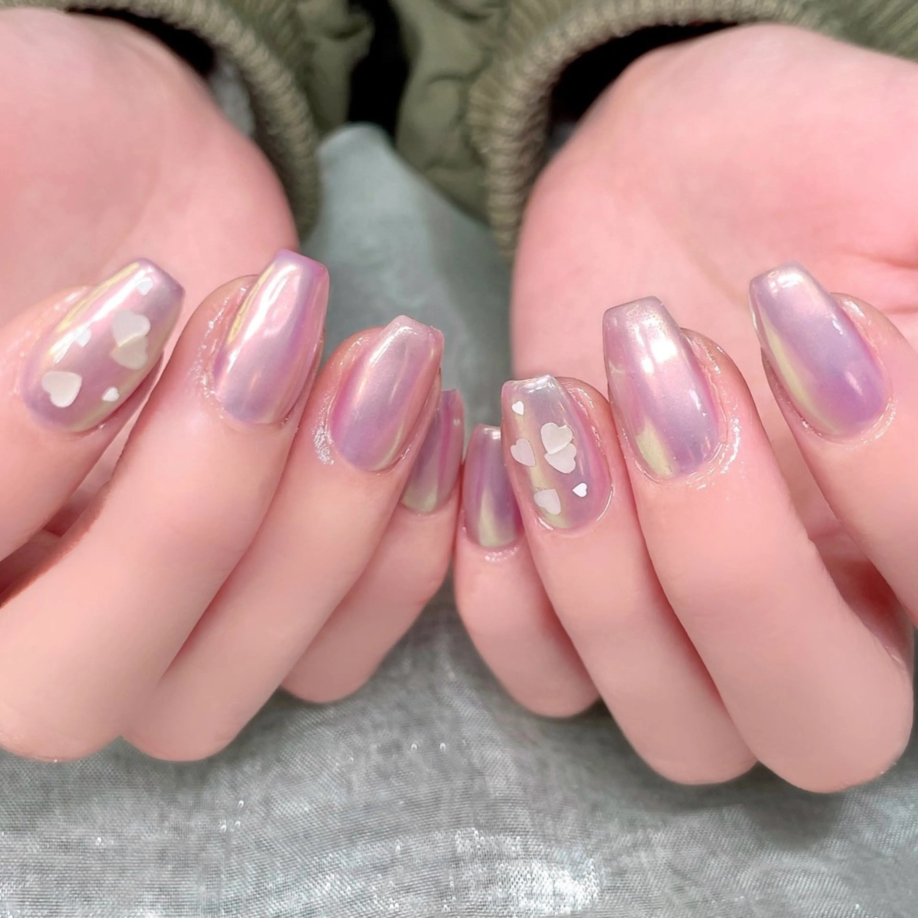 ネイル ハート ハンドネイル Nailist SUZU所属・Nailist suzuのネイルデザイン