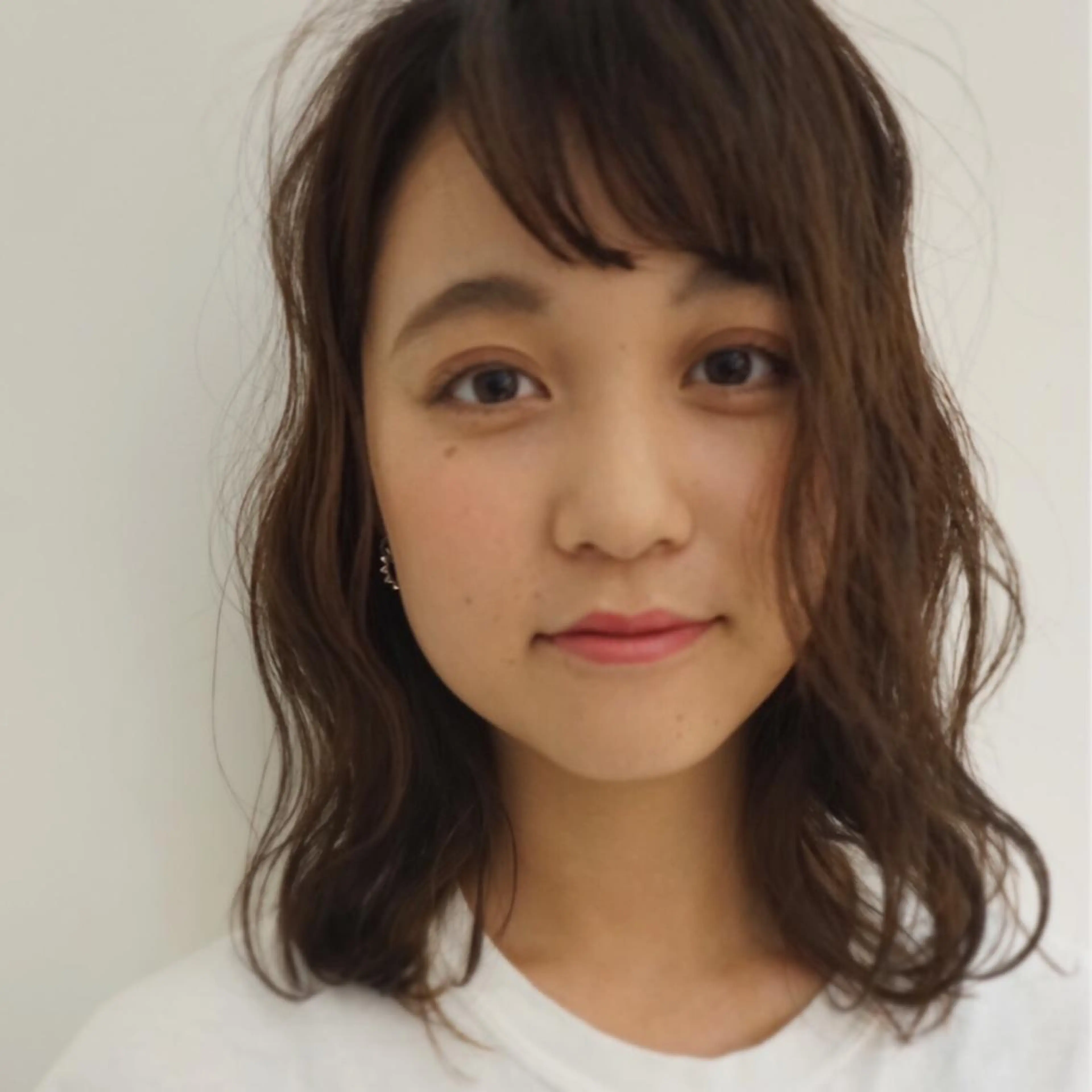 ミディアム カラー パーマ ヘアアレンジ メンズ キッズ ネイル マツエク・マツパ 横浜Bob美容師🤎 ERINAのヘアスタイル