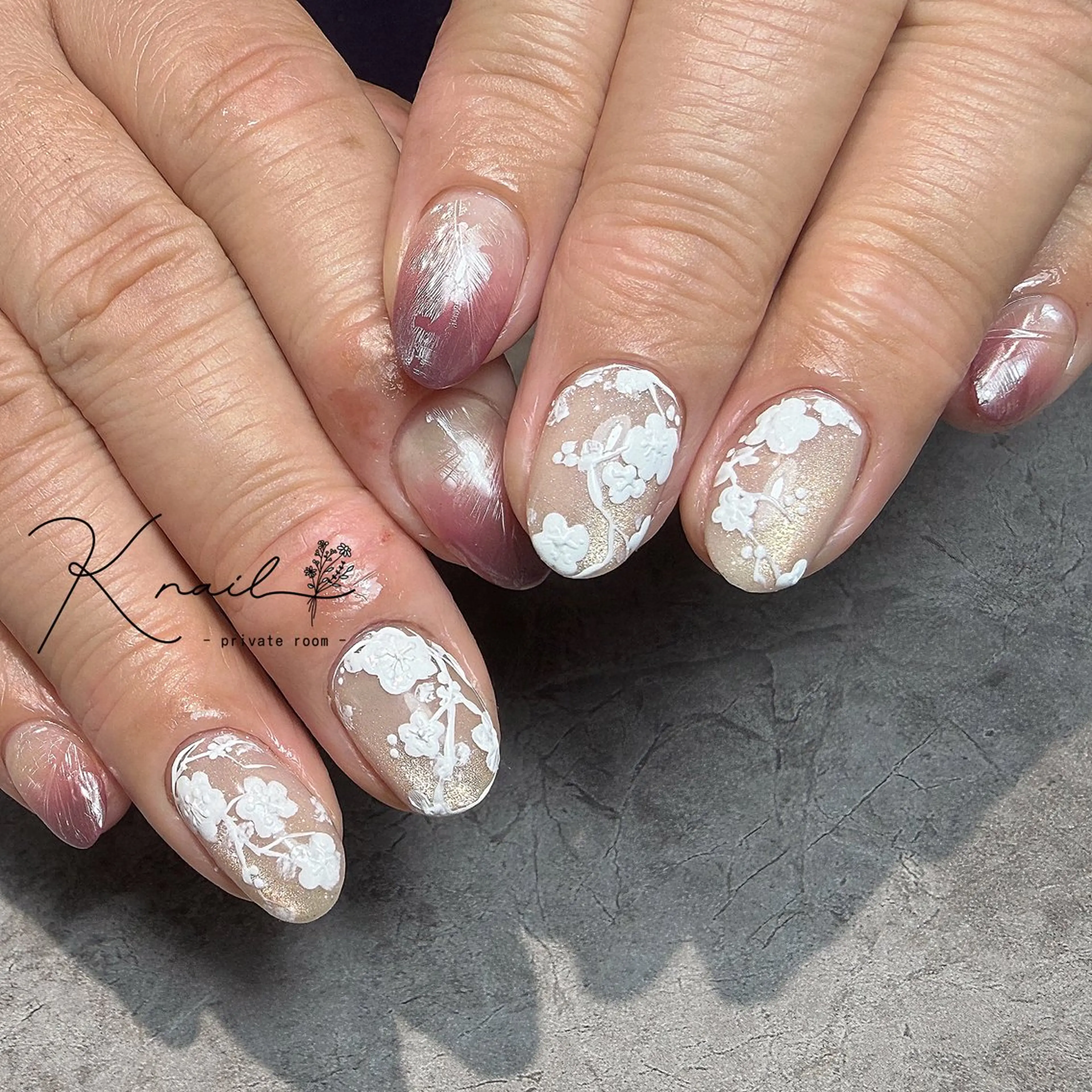 ネイル K naiL所属・王 雅文のネイルデザイン