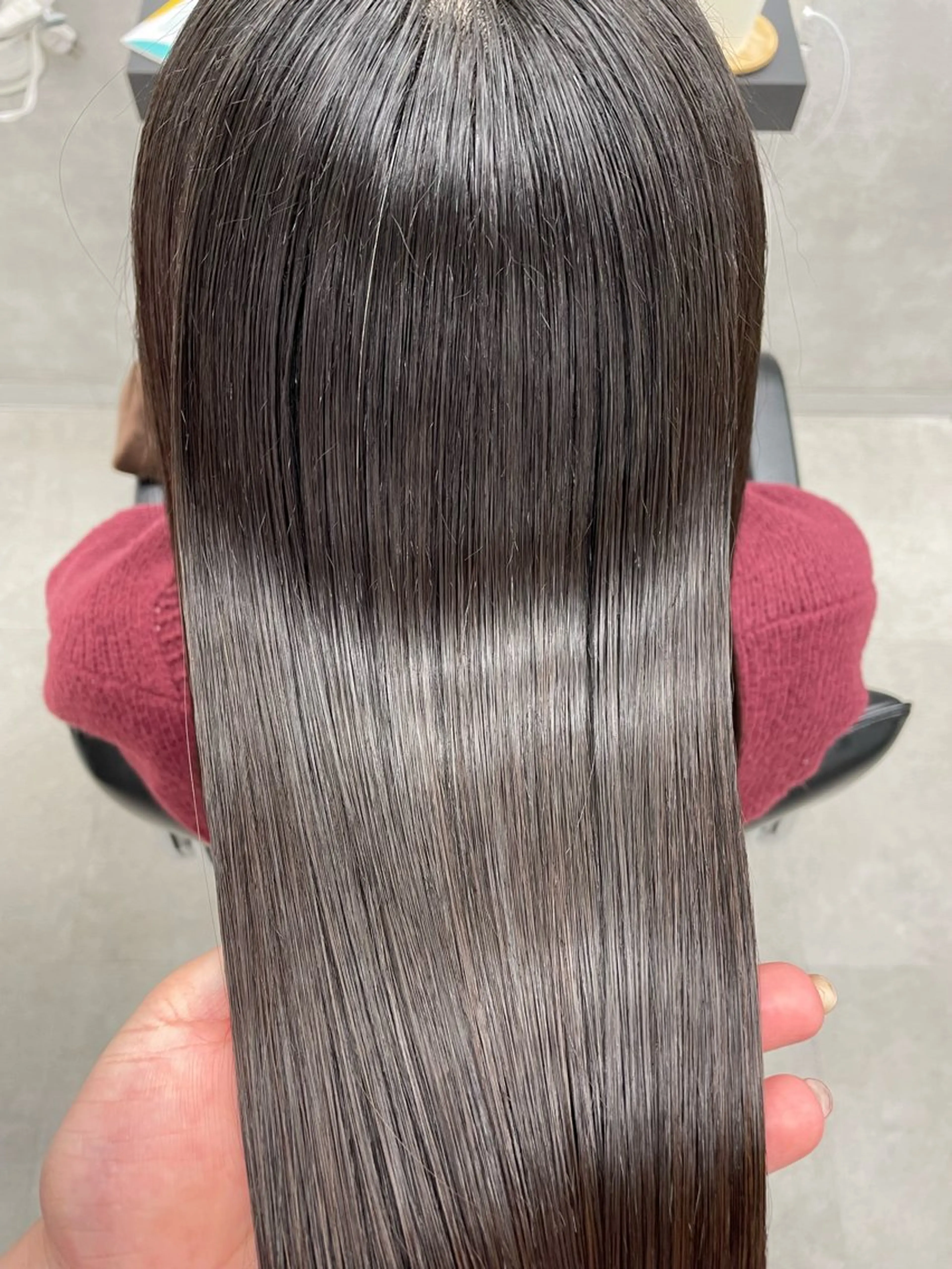 ロング カラー ブリーチ 髪質改善 縮毛矯正 巻ける縮毛矯正🌸 勝倉　麗のヘアスタイル