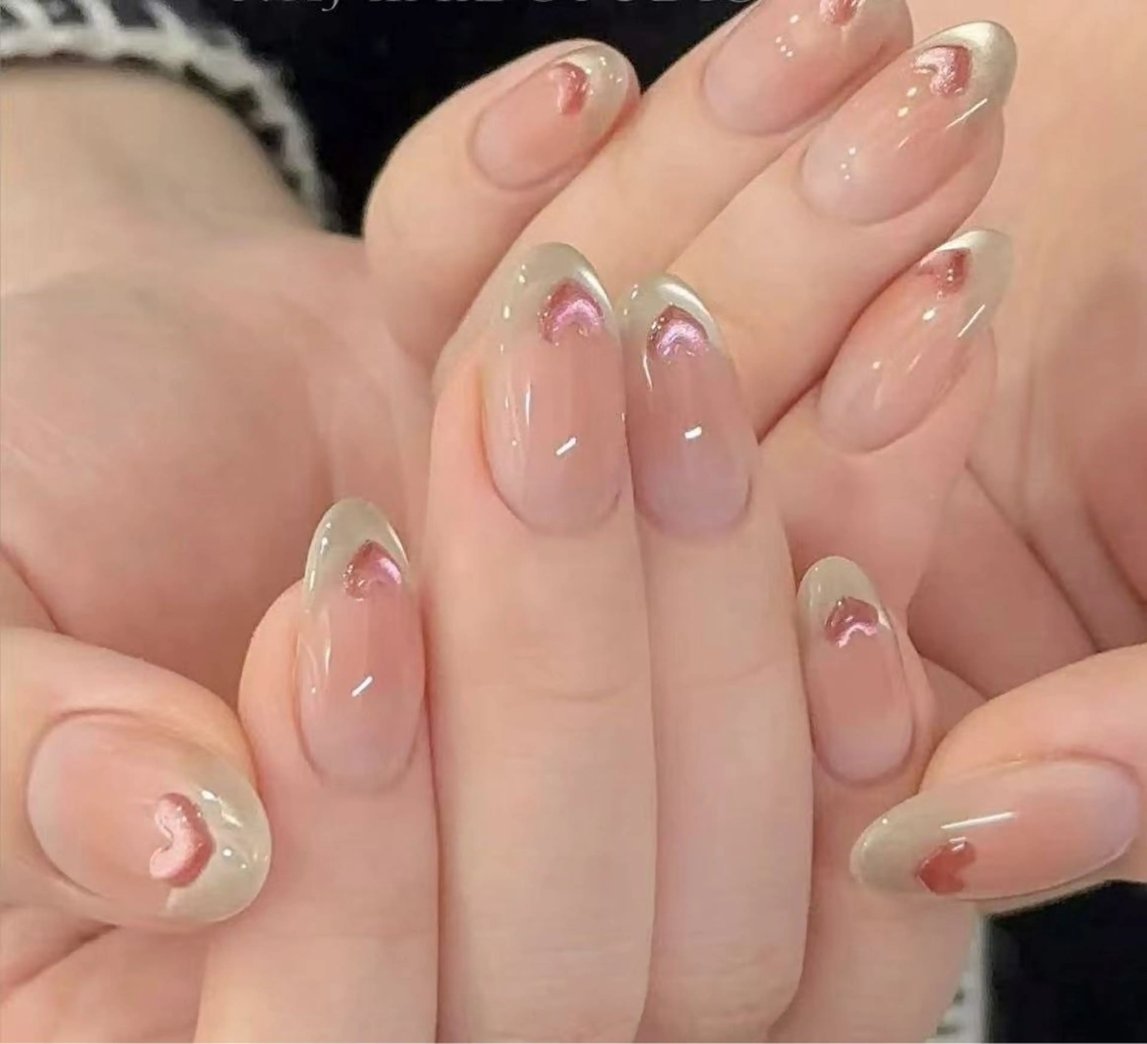 ネイル オーロラネイル フラワーネイル フットネイル フレンチネイル ジェルネイル ハンドネイル BabyYouMi ねねのネイルデザイン