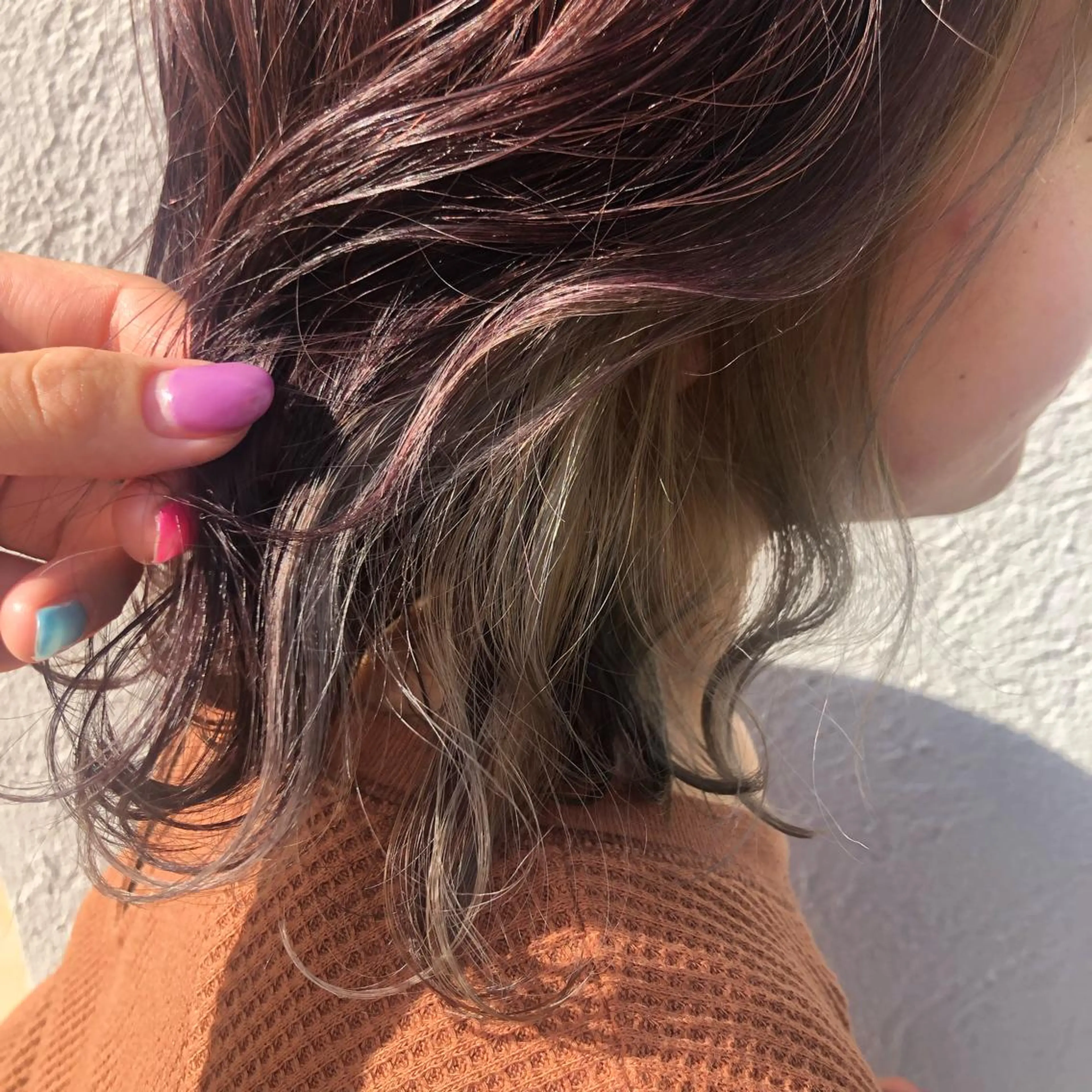 ミディアム カット ヘアカラー トリートメント 🩵Arisa MODE K's🫧のヘアスタイル