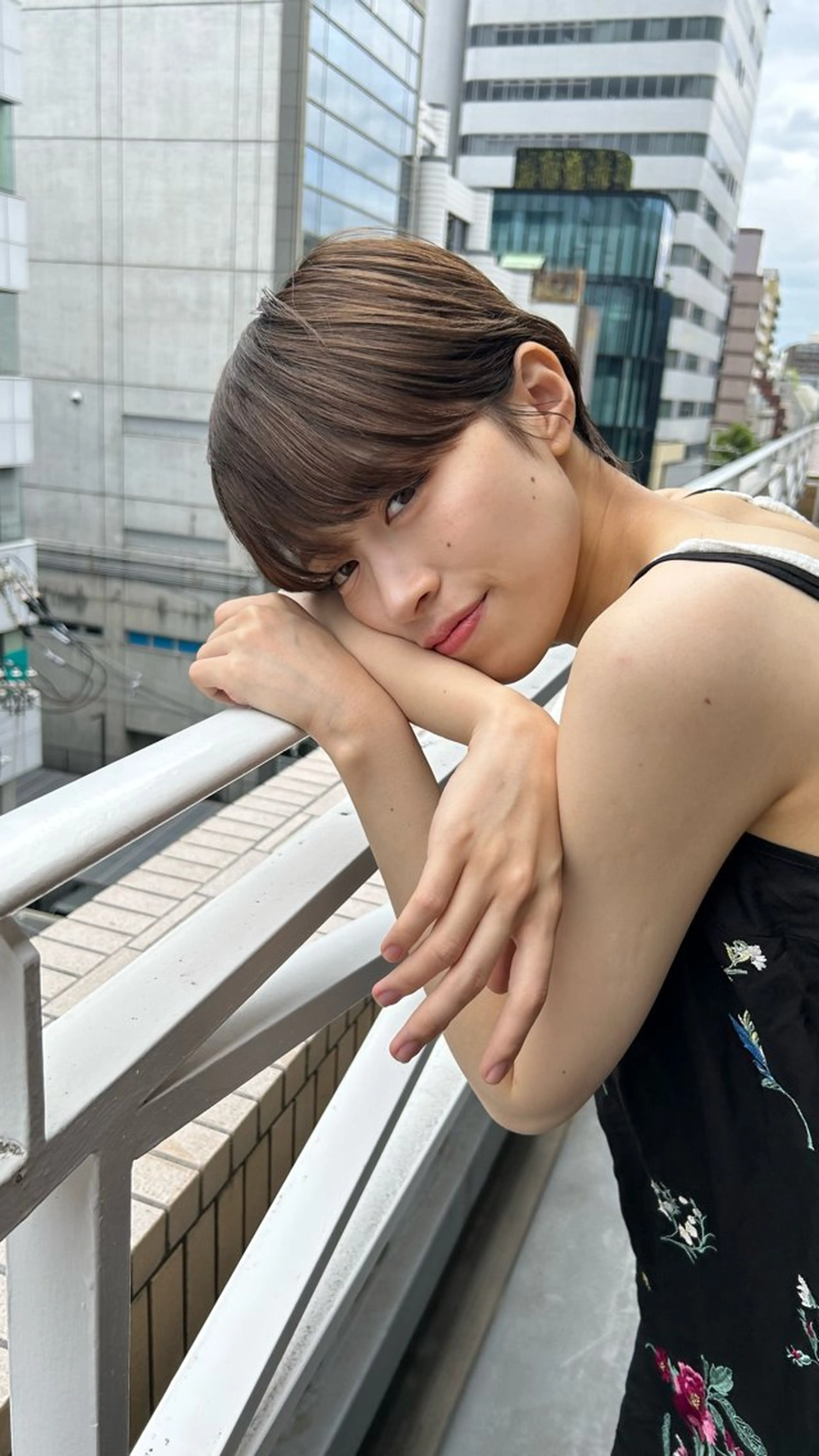 ショート カラー ショート/ボブ専門 宮脇美奈/南船場のヘアスタイル