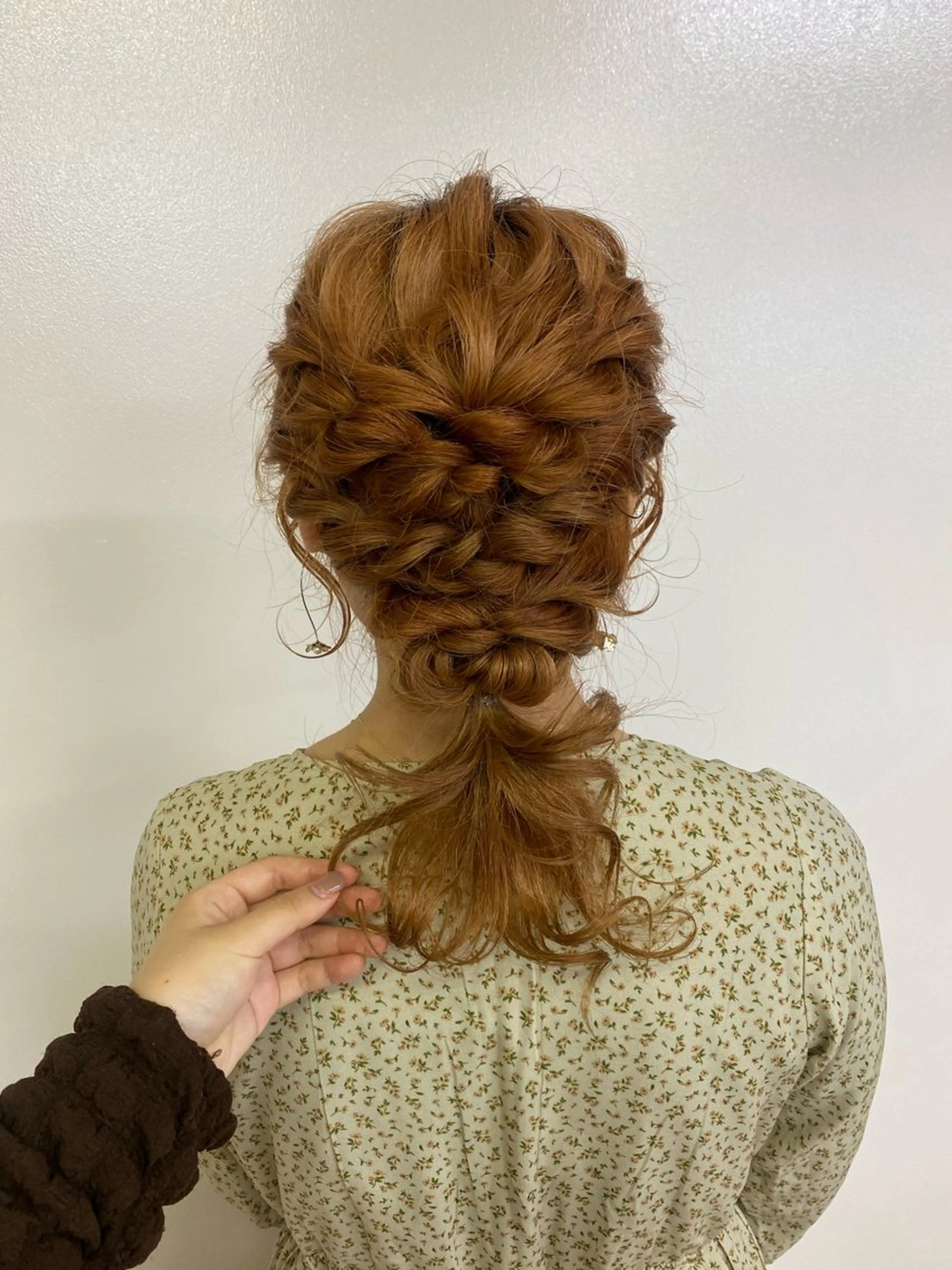 セミロング ヘアアレンジ レディースカット/ シュドウヒナタ🐰のヘアスタイル