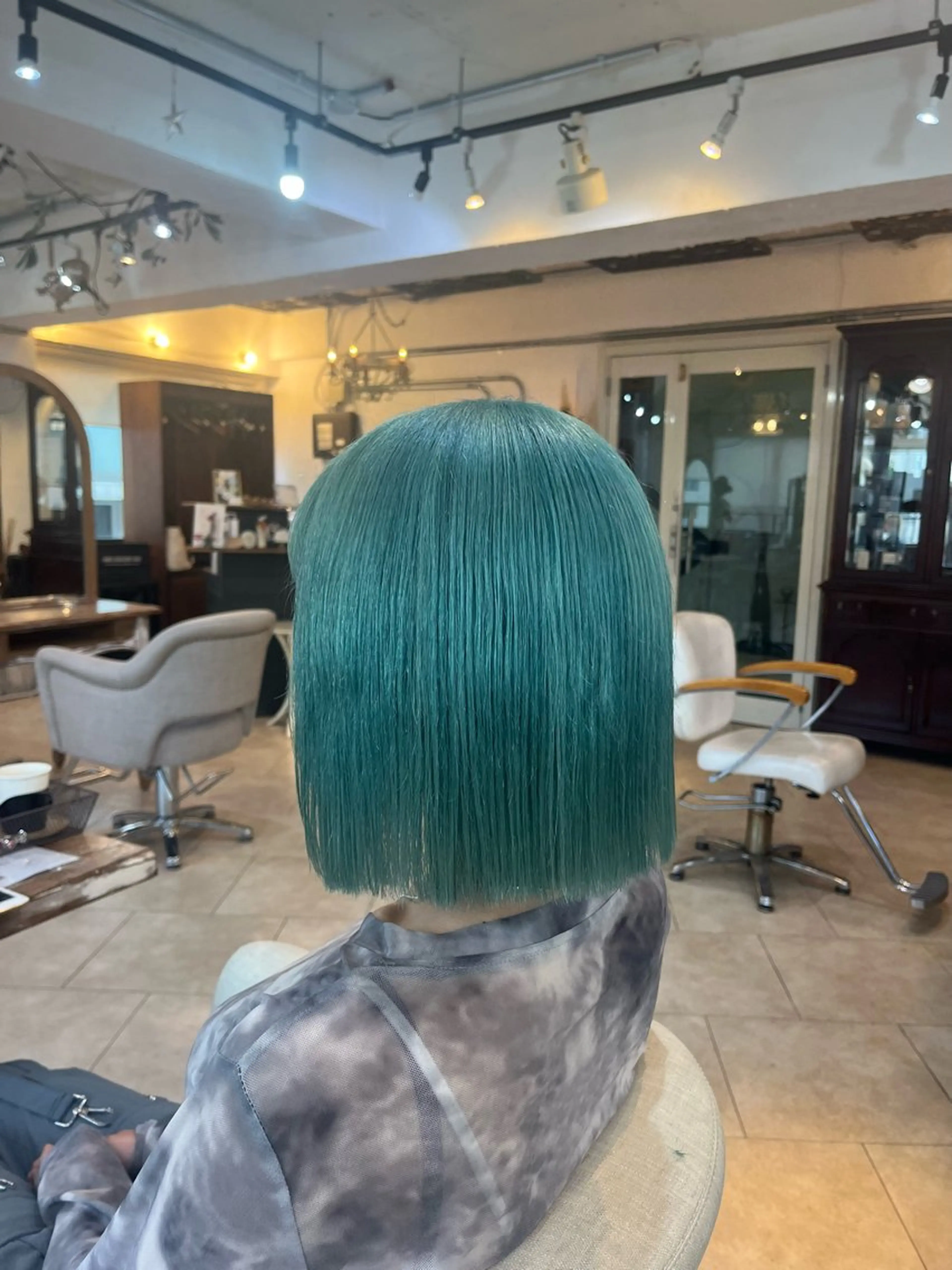 ミディアム カラー 💛ハイトーン💛 りむのヘアスタイル