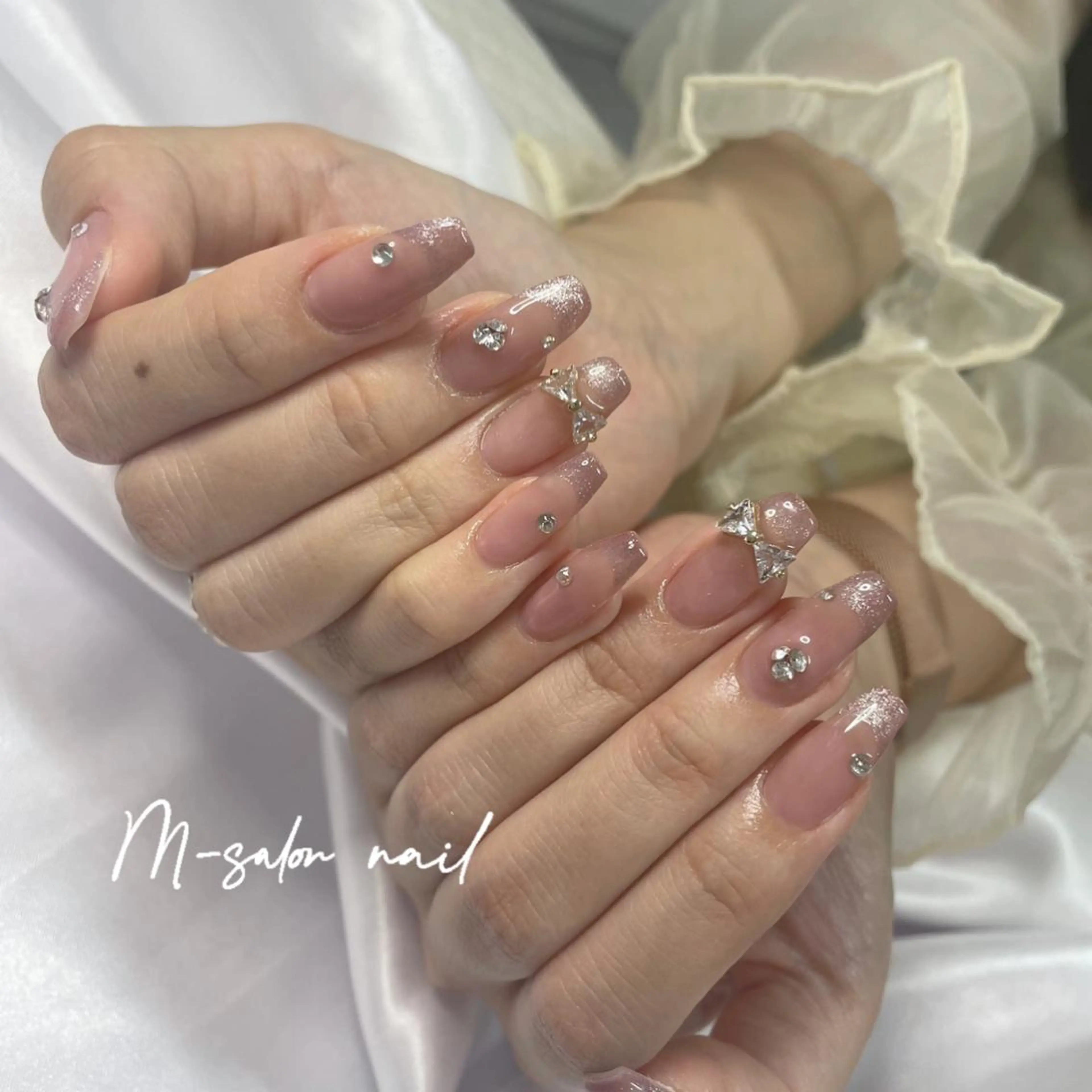 ネイル ハンドネイル 韓国/網紅/パーツ M-salonのネイルデザイン