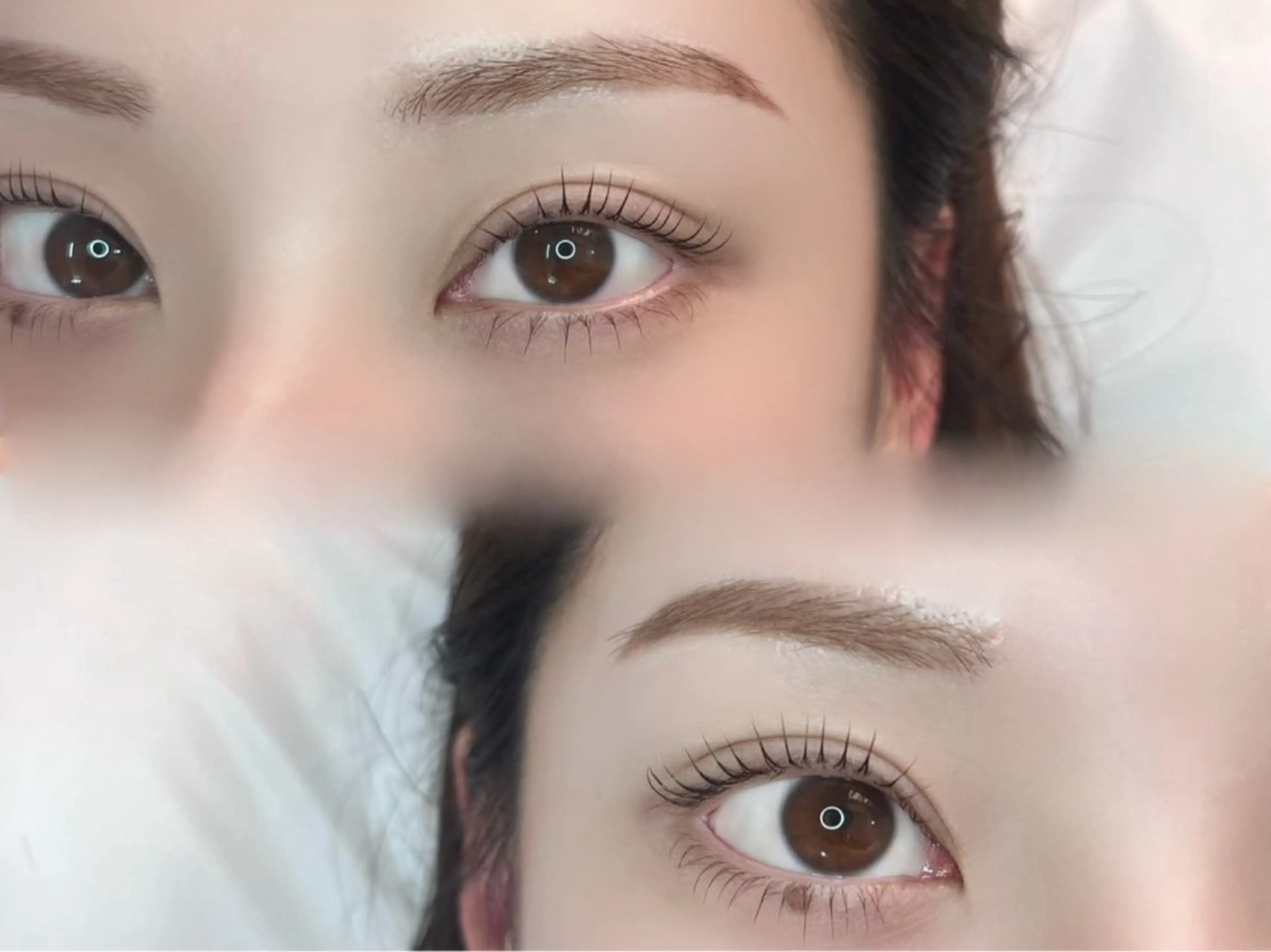 マツエク・マツパ 束感まつ毛 韓国風マツエク ナチュラル パリジェンヌラッシュリフト Livicate 💗🧁🎀🦋のマツエク・マツパデザイン