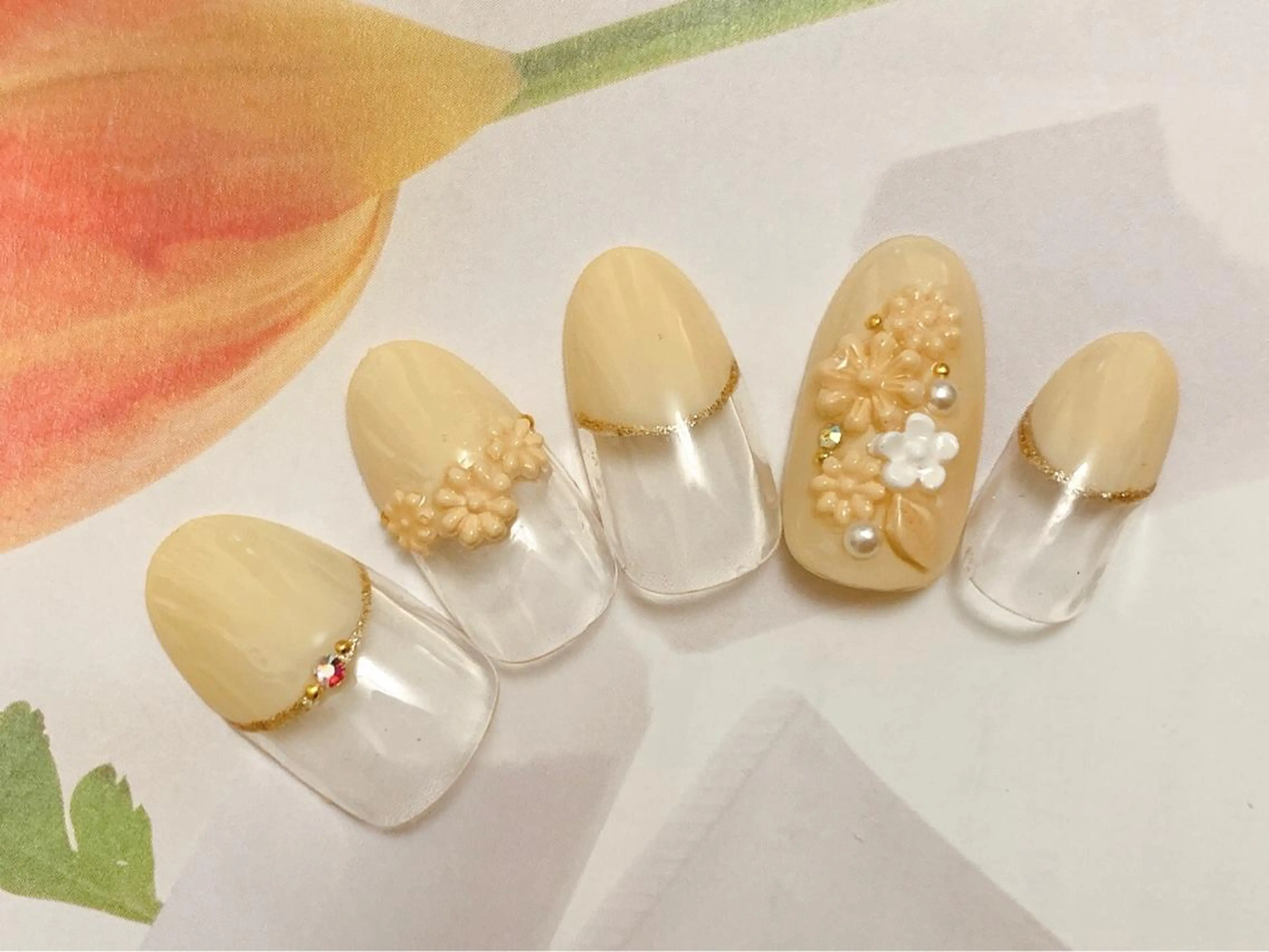 ネイル f'bloom  L’ecrinのネイルデザイン