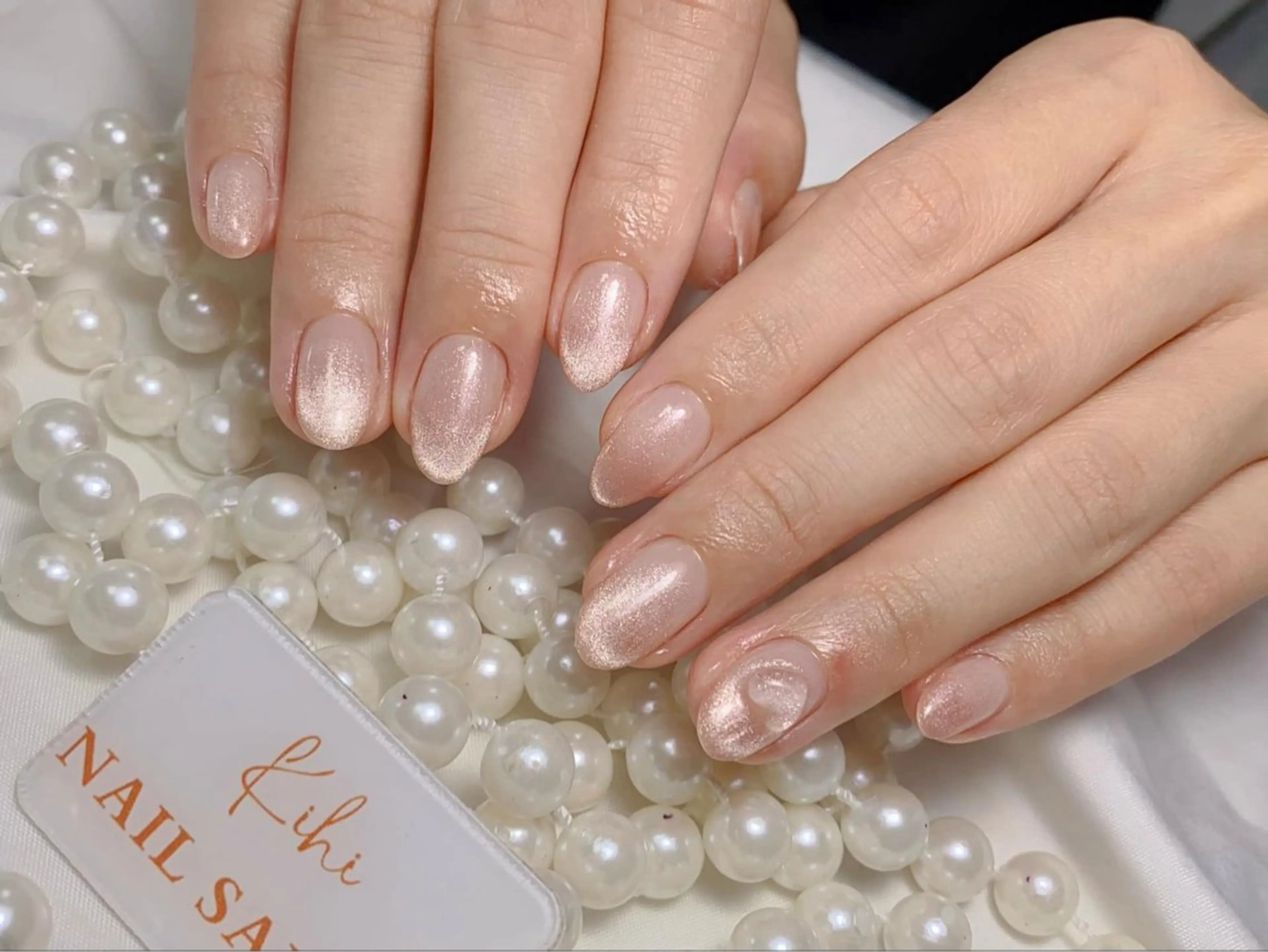 ネイル アートネイル フレンチネイル ジェルネイル グラデーション 韓国ネイル ハンドネイル ハンドケア さくら💮💮 【オフ無料】のネイルデザイン