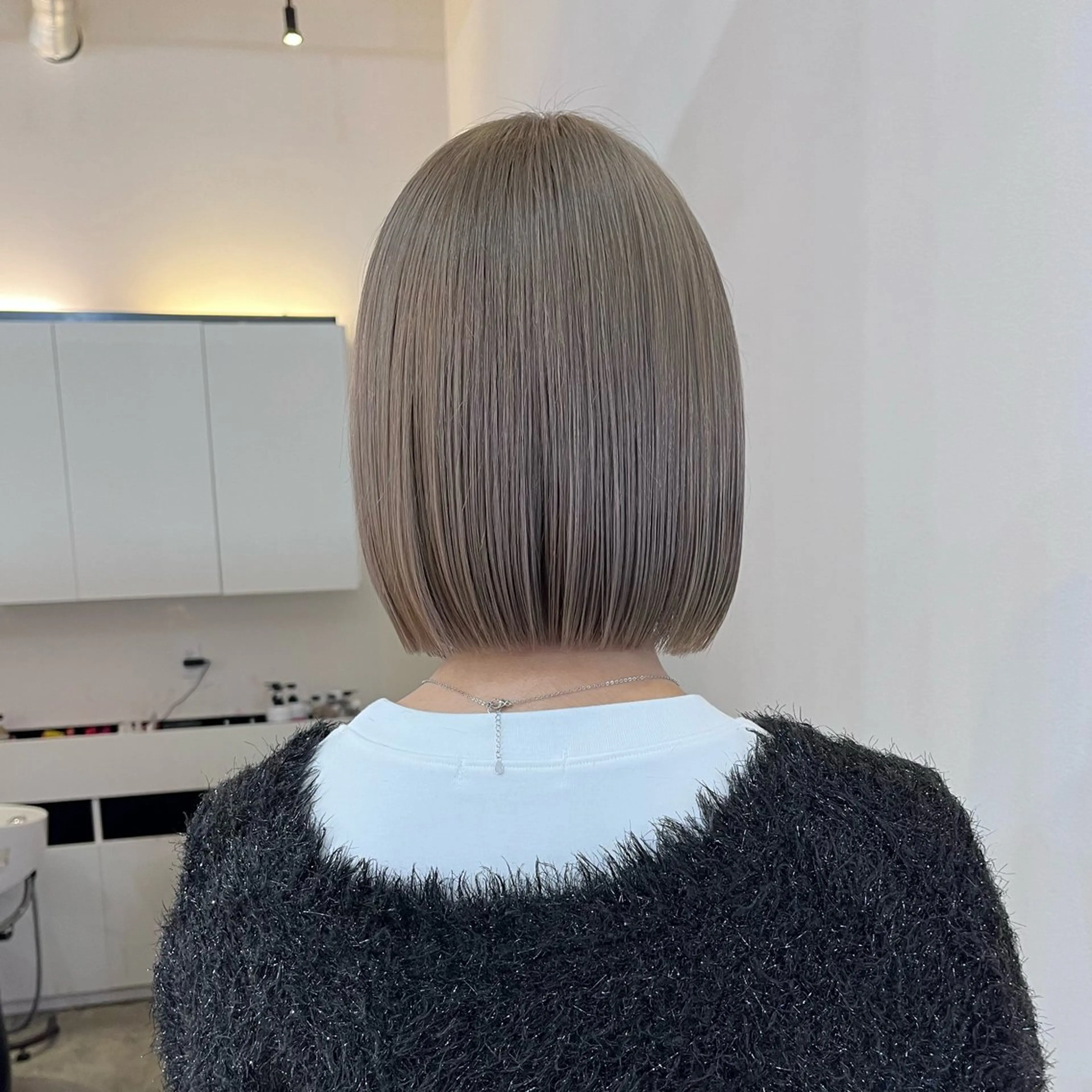 ショート カラー カット ヘアカラー トリートメント 梅田/髪質改善カラー ❄︎ mikiのヘアスタイル