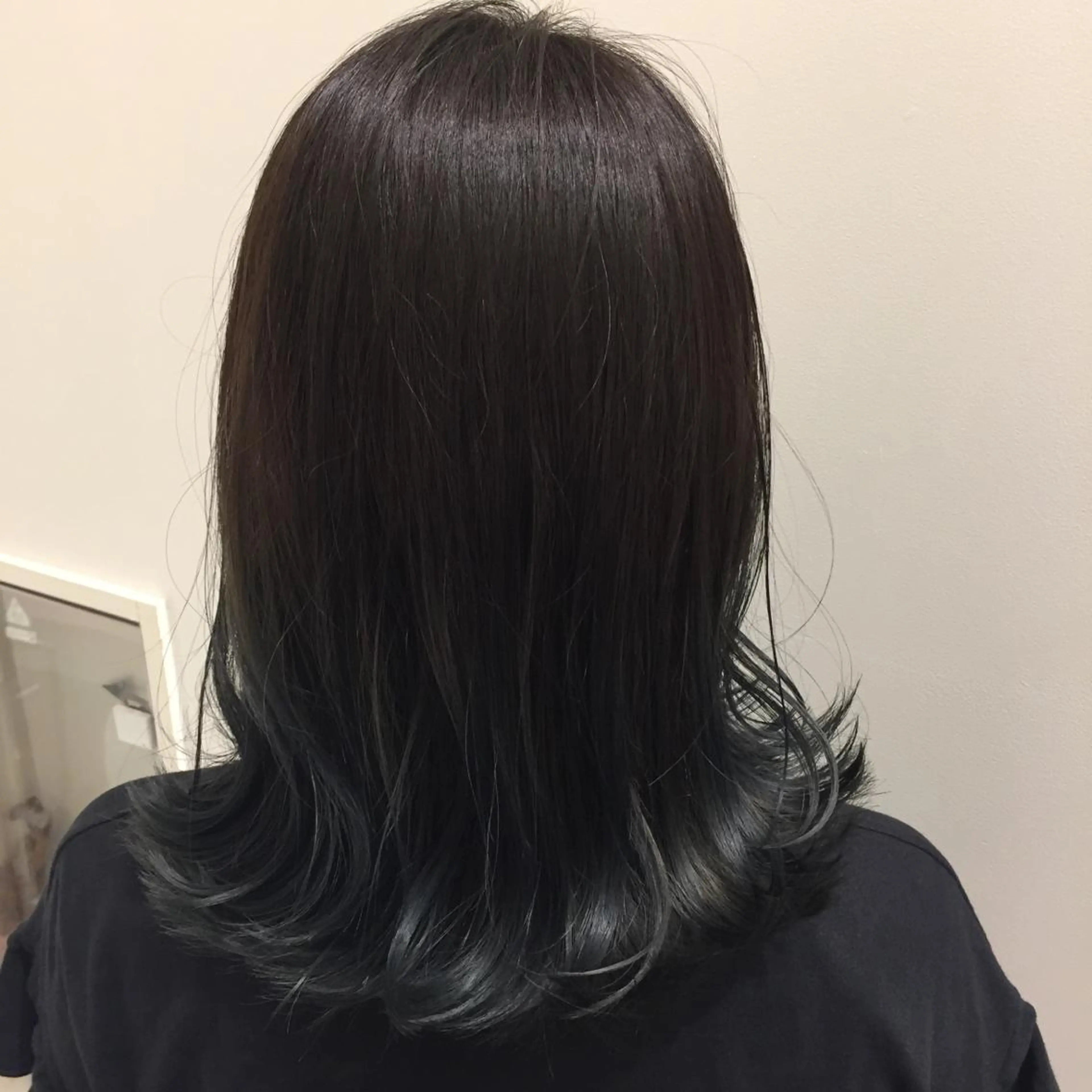 ミディアム カラー ブルーカラー ブルージュ ダブルカラー グラデーションカラー トリートメント 【代表】田川 祐也のヘアスタイル