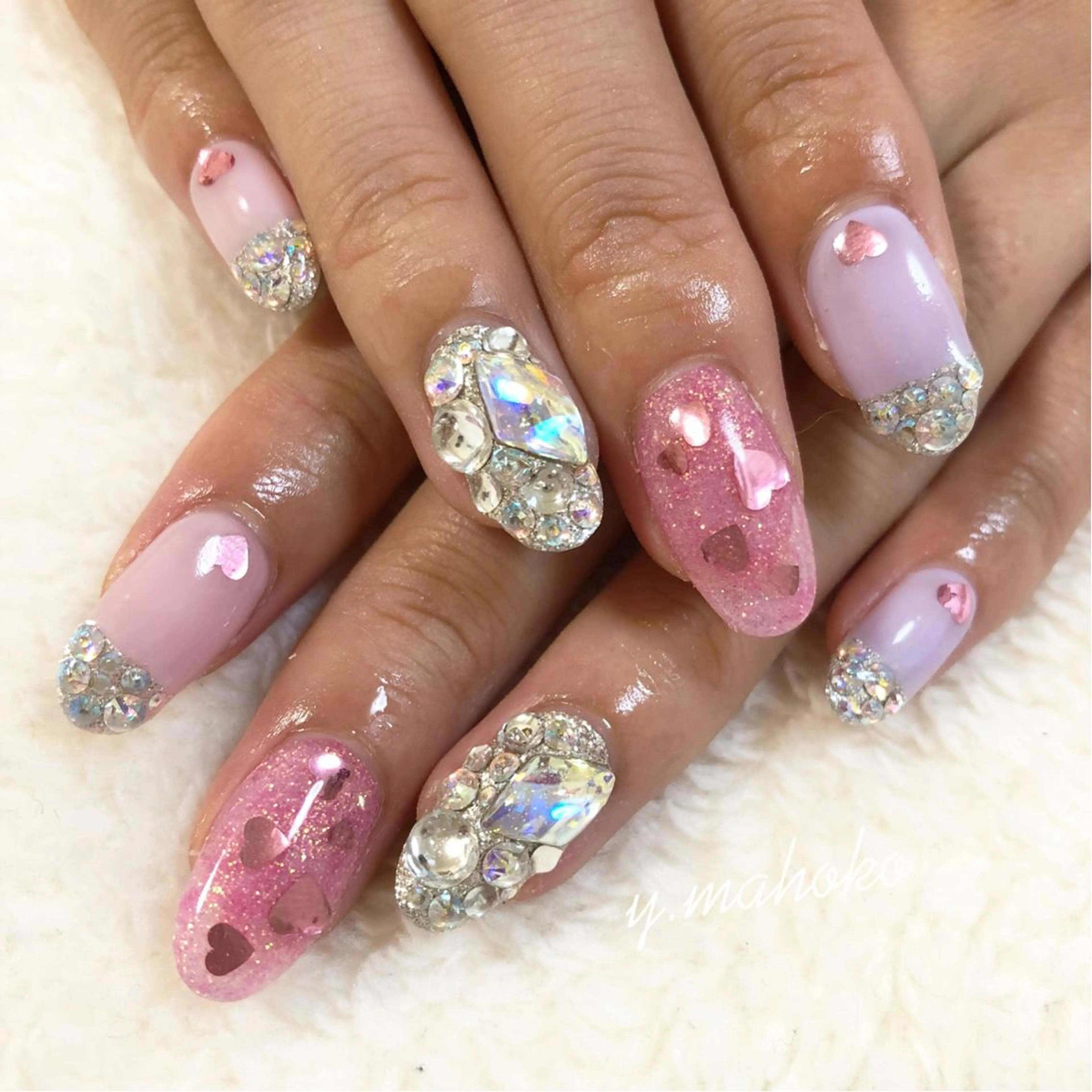 ネイル She nail studio 原宿所属・パラジェル有/ スカルプ/mahoのネイルデザイン