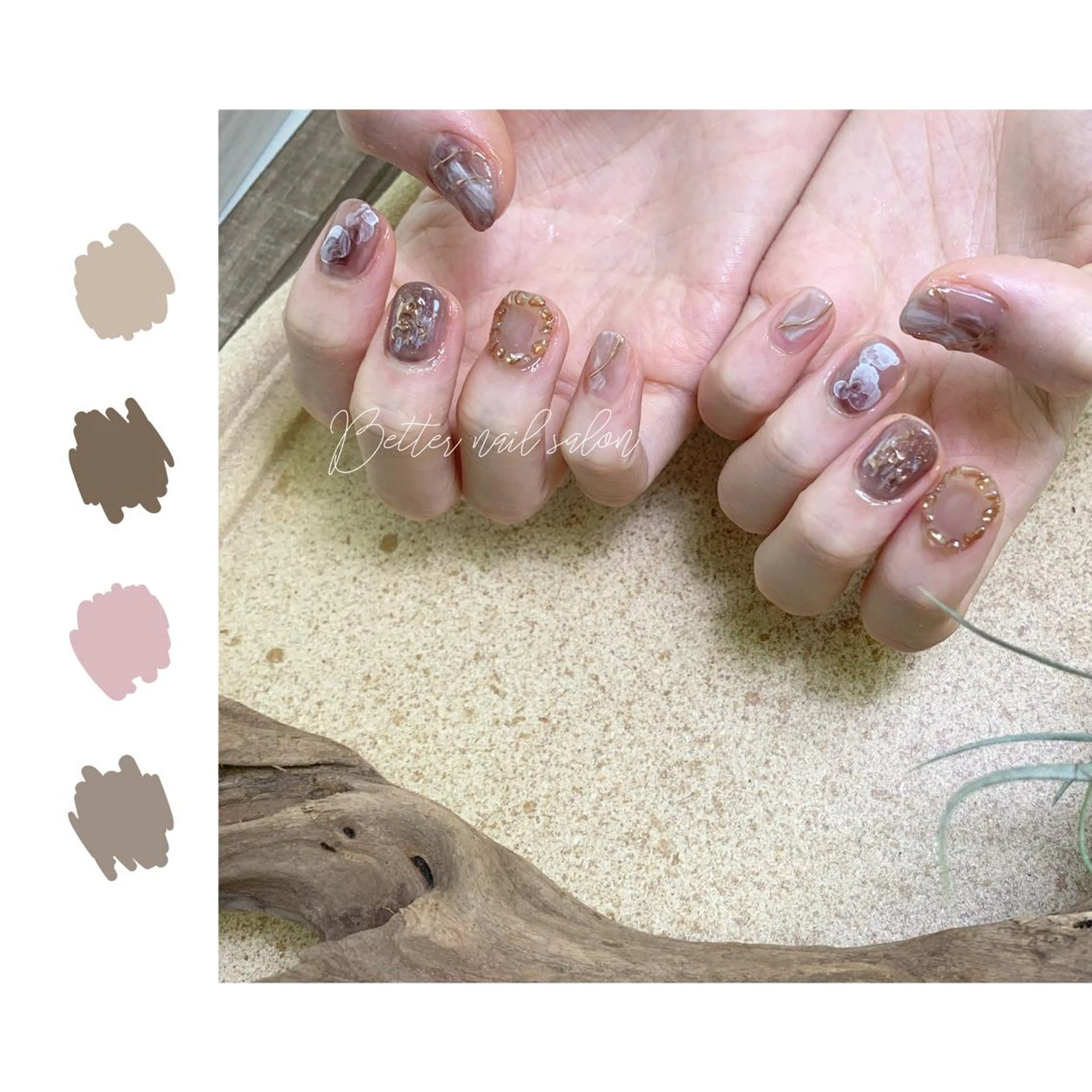 カラー ネイル musee art所属・Musee art 亀戸店のネイルデザイン