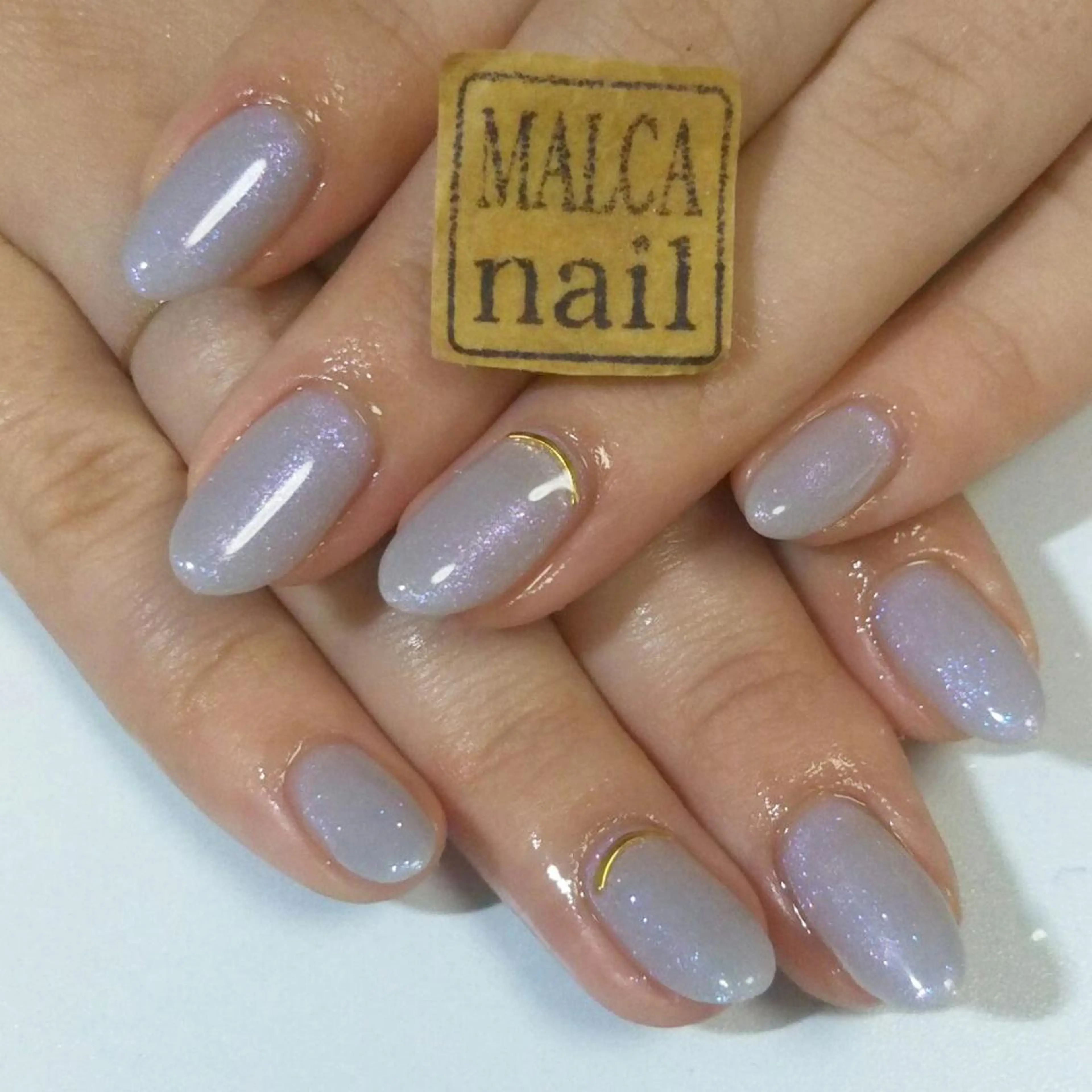 カラー パーマ ヘアアレンジ ネイル キッズ マツエク・マツパ ミディアム MALCAnail(マルカネイル)所属・荒木 莉奈のネイルデザイン