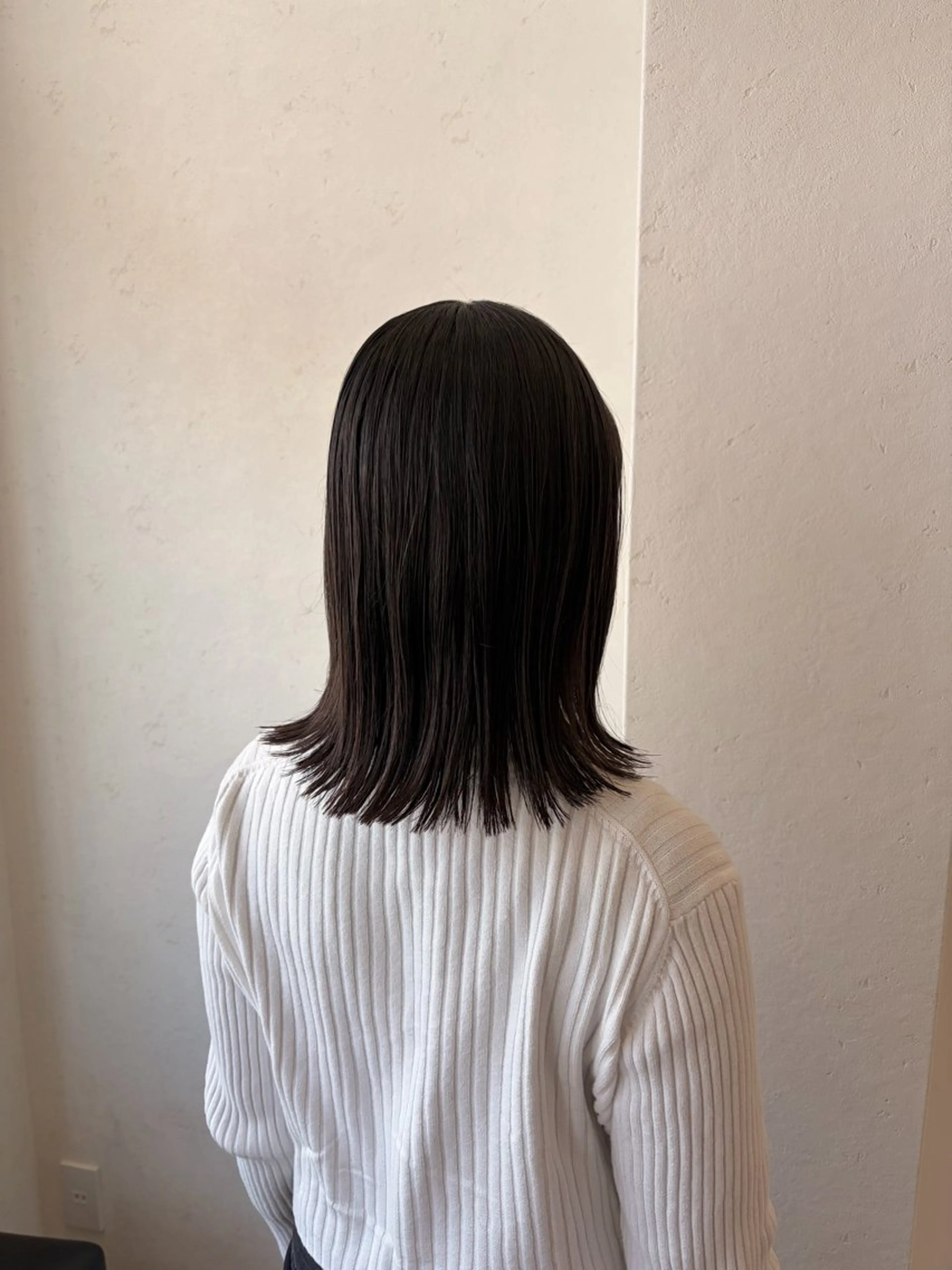 セミロング ボブ yuu モデル募集のヘアスタイル