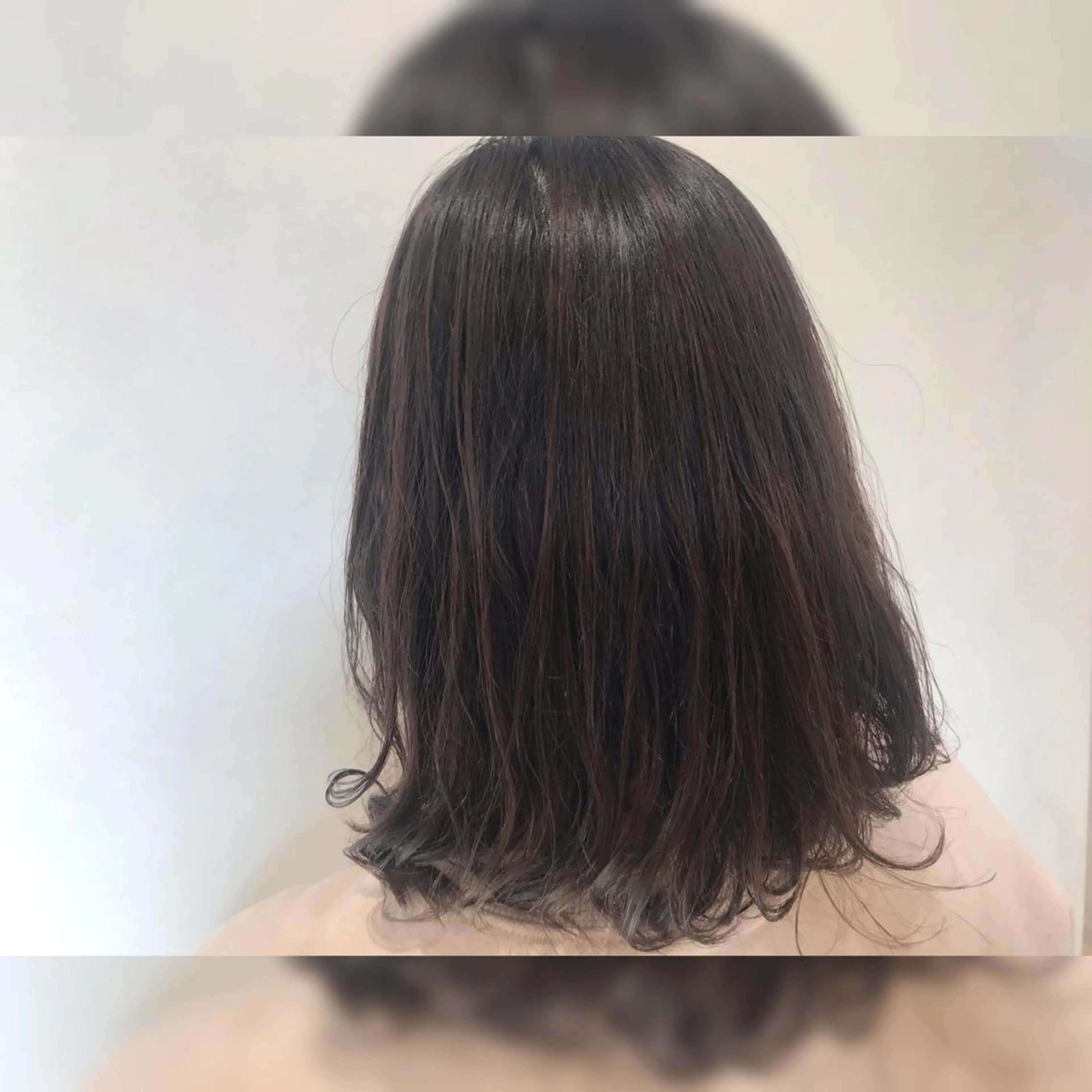 ミディアム カラー ベージュカラー 透明感カラー マイ 【川口】のヘアスタイル