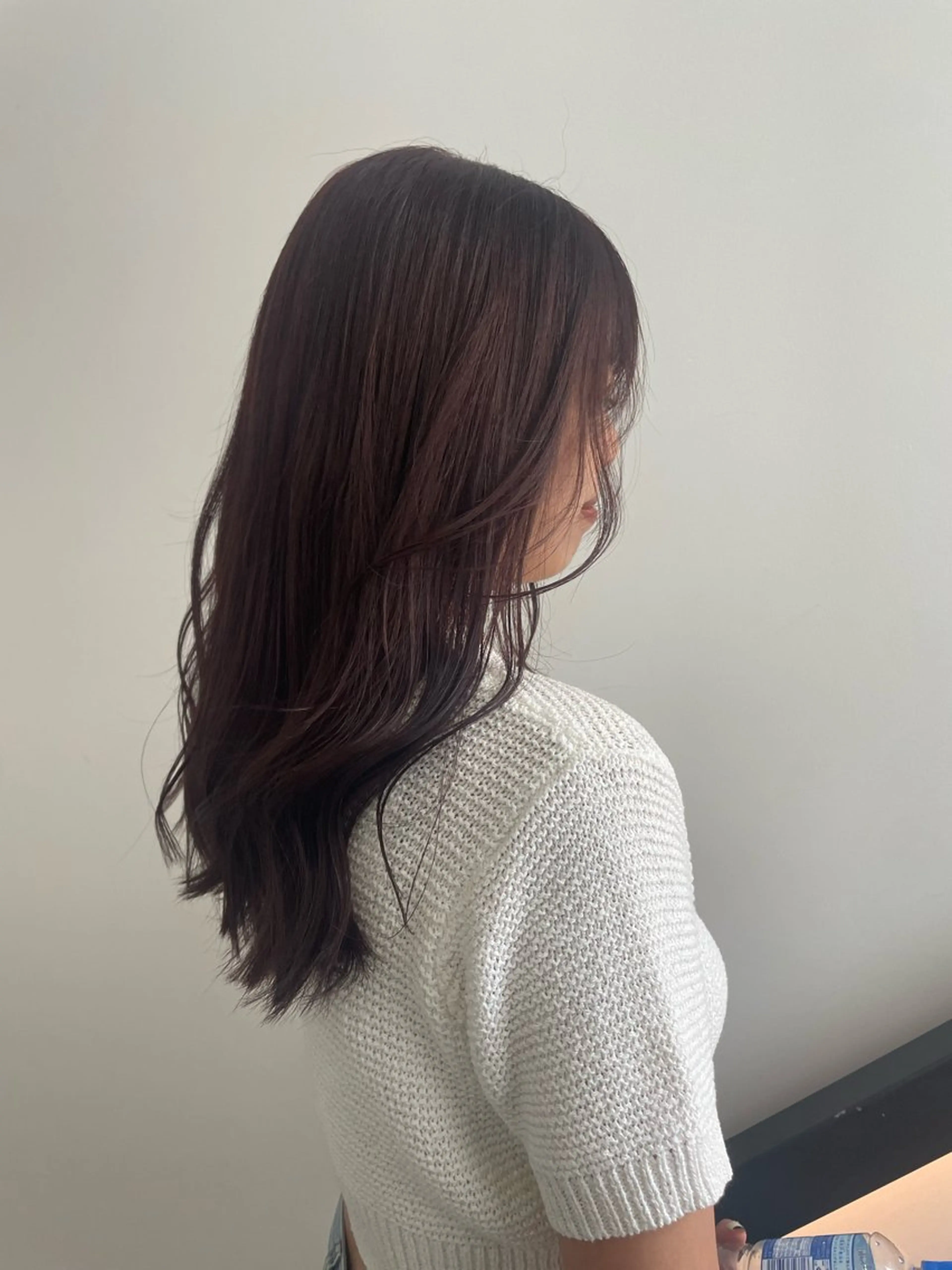 ミディアム カラー ヘアカラー 🌟暖色系ハイトーン 🌟AIのヘアスタイル