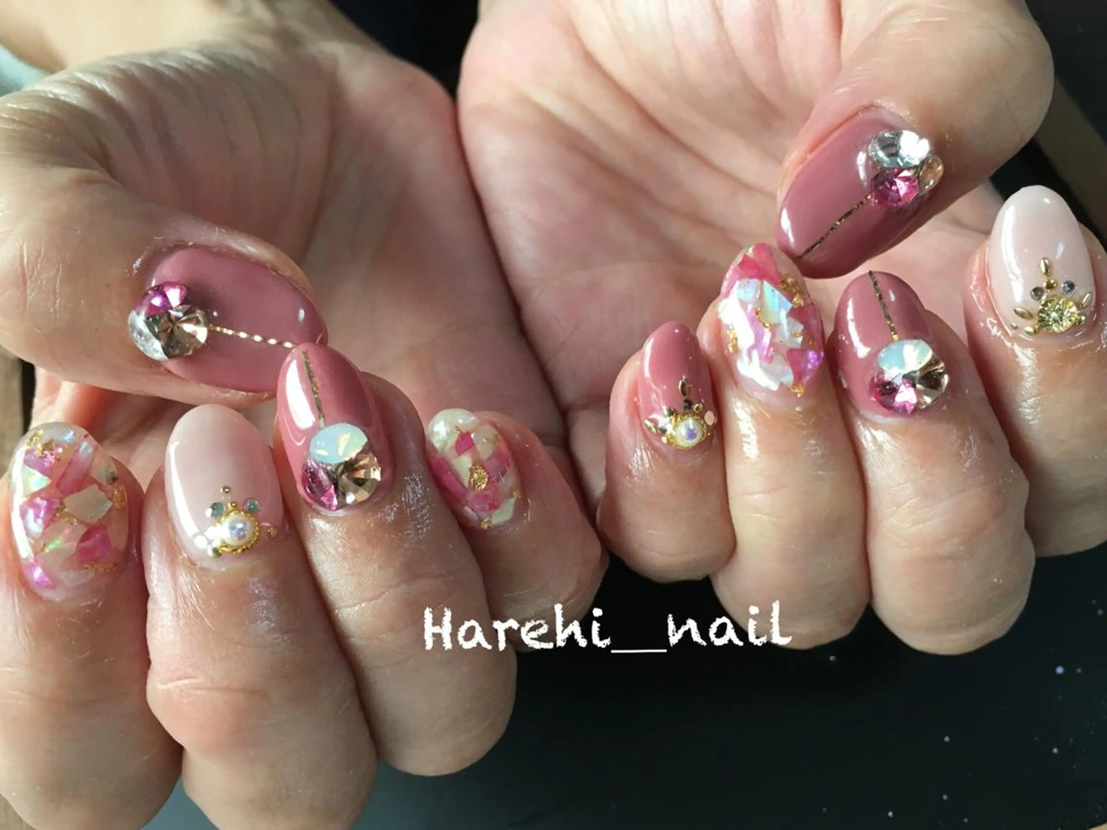 ネイル ハンドネイル Harehi_ nailのネイルデザイン