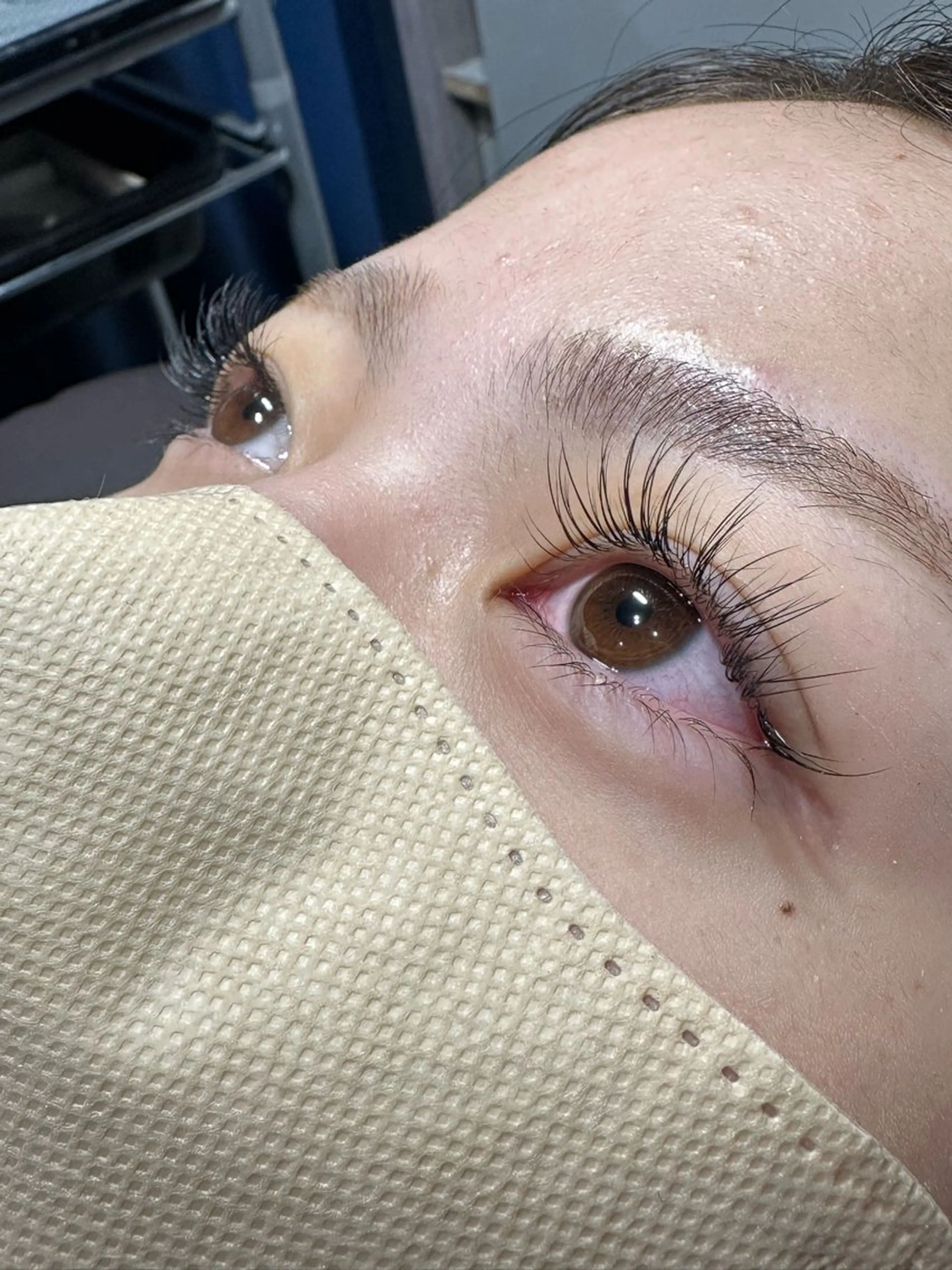 まつげエクステ120本以下本数自由+コーティング付き✨の写真