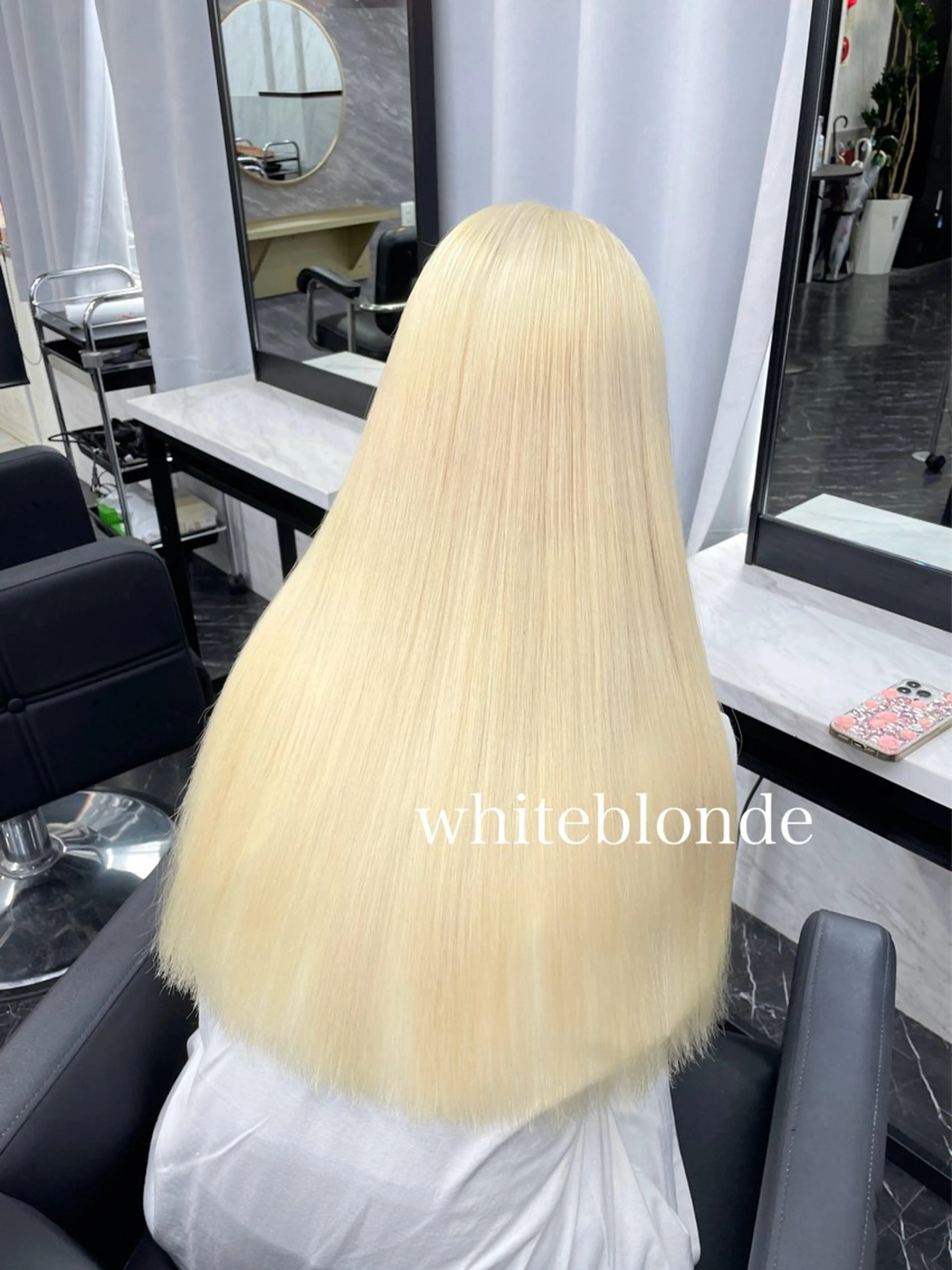 ロング カラー ヘアカラー エクステ エクステ🩵ブリーチ 韓国ヘア🩵KAEのヘアスタイル