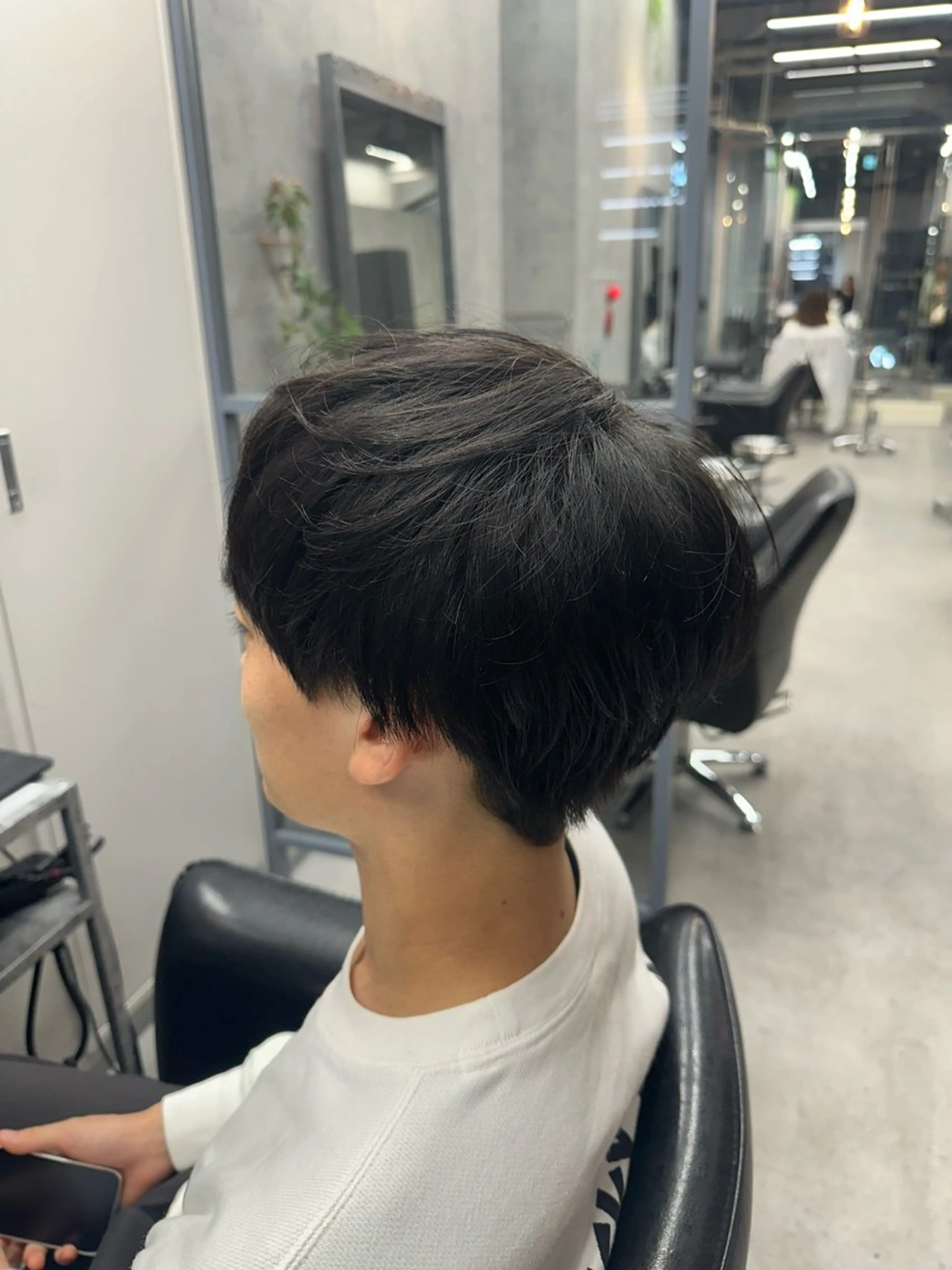 【メンズ限定】💙🩵カット+眉カット🩵💙の写真