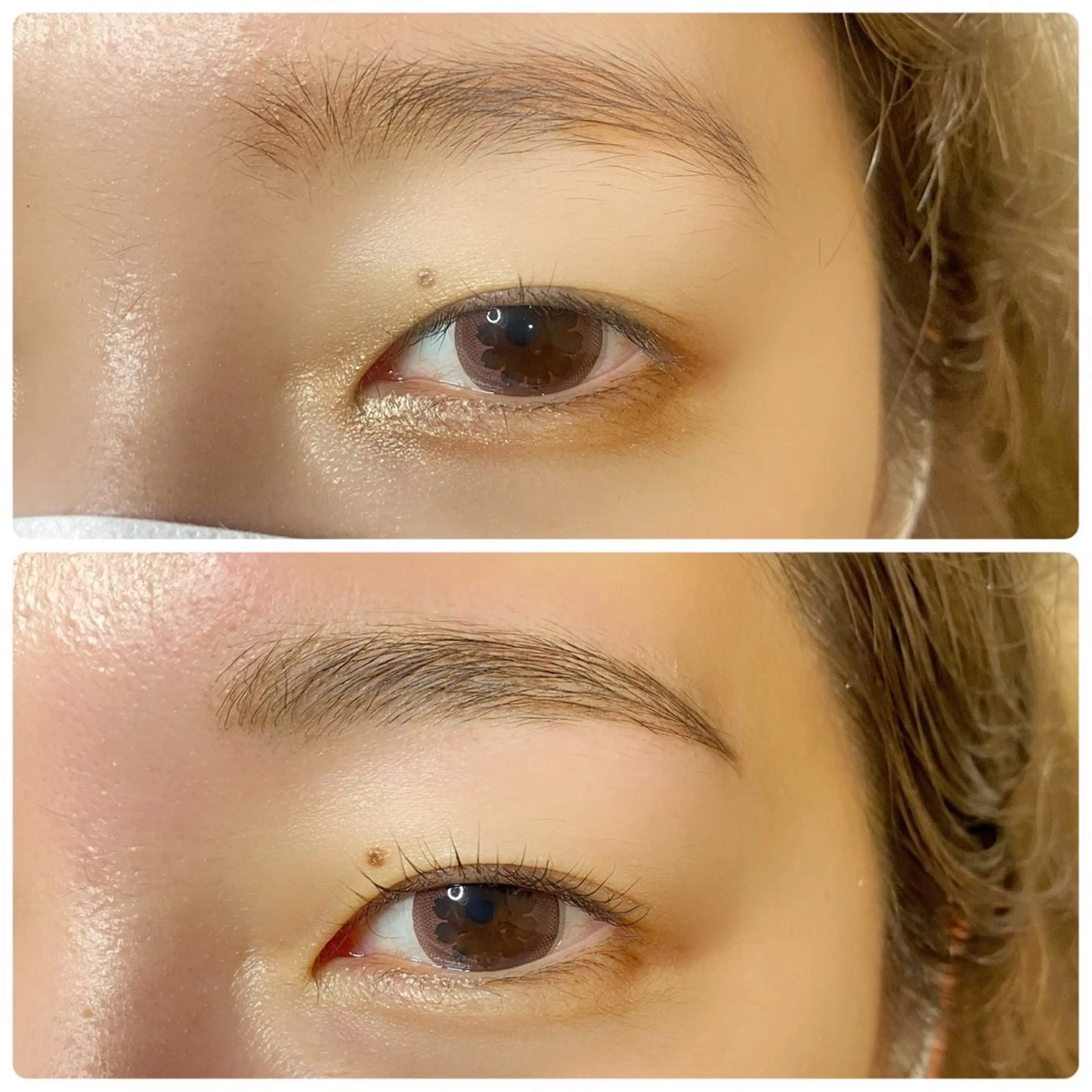 【黄金比率の美眉】眉毛WAXスタイリング(メイク込)¥7000の写真