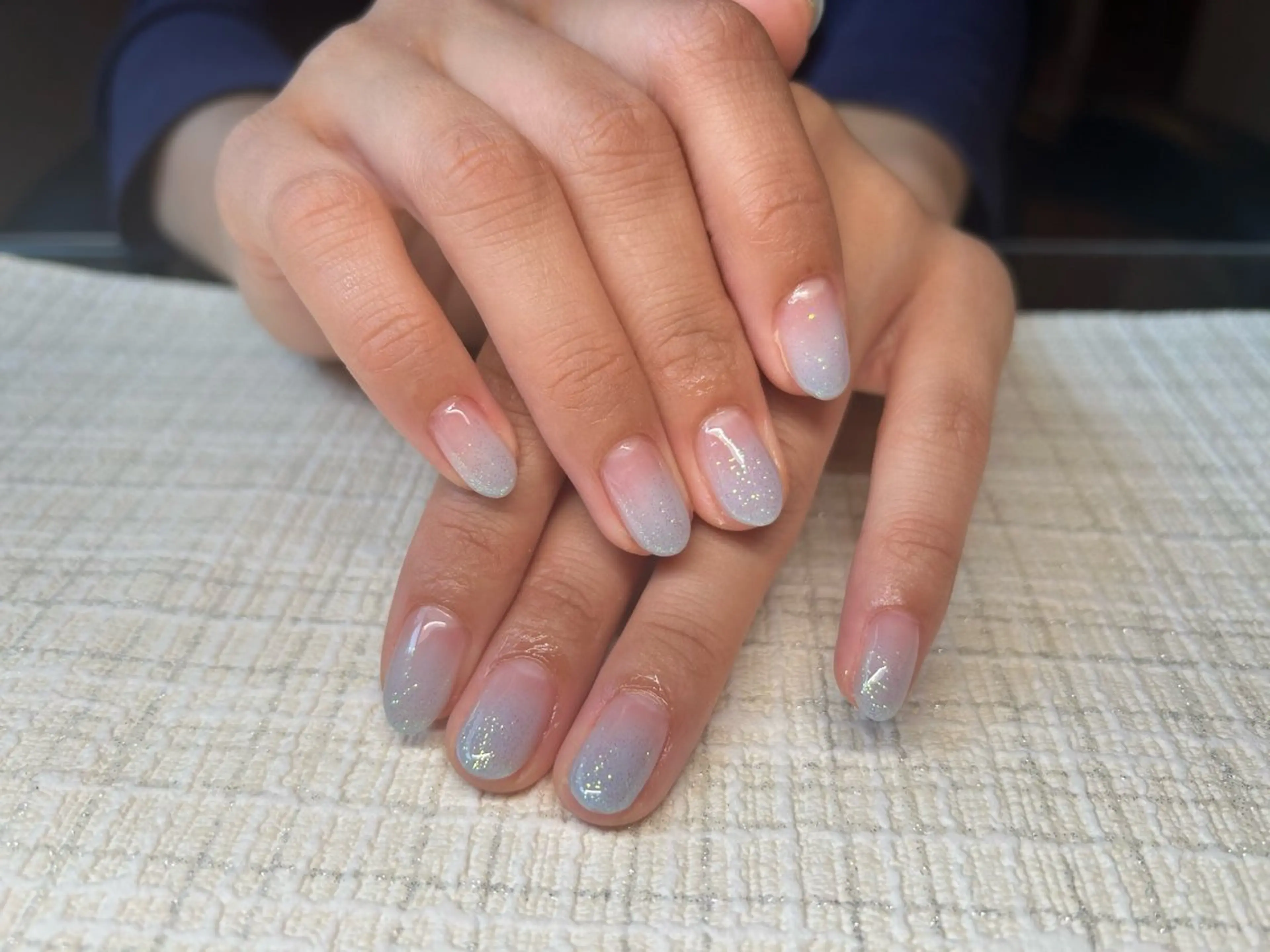 ネイル ラメ(グリッター) ラメグラデーション ハンドネイル Lisa’s Salonのネイルデザイン