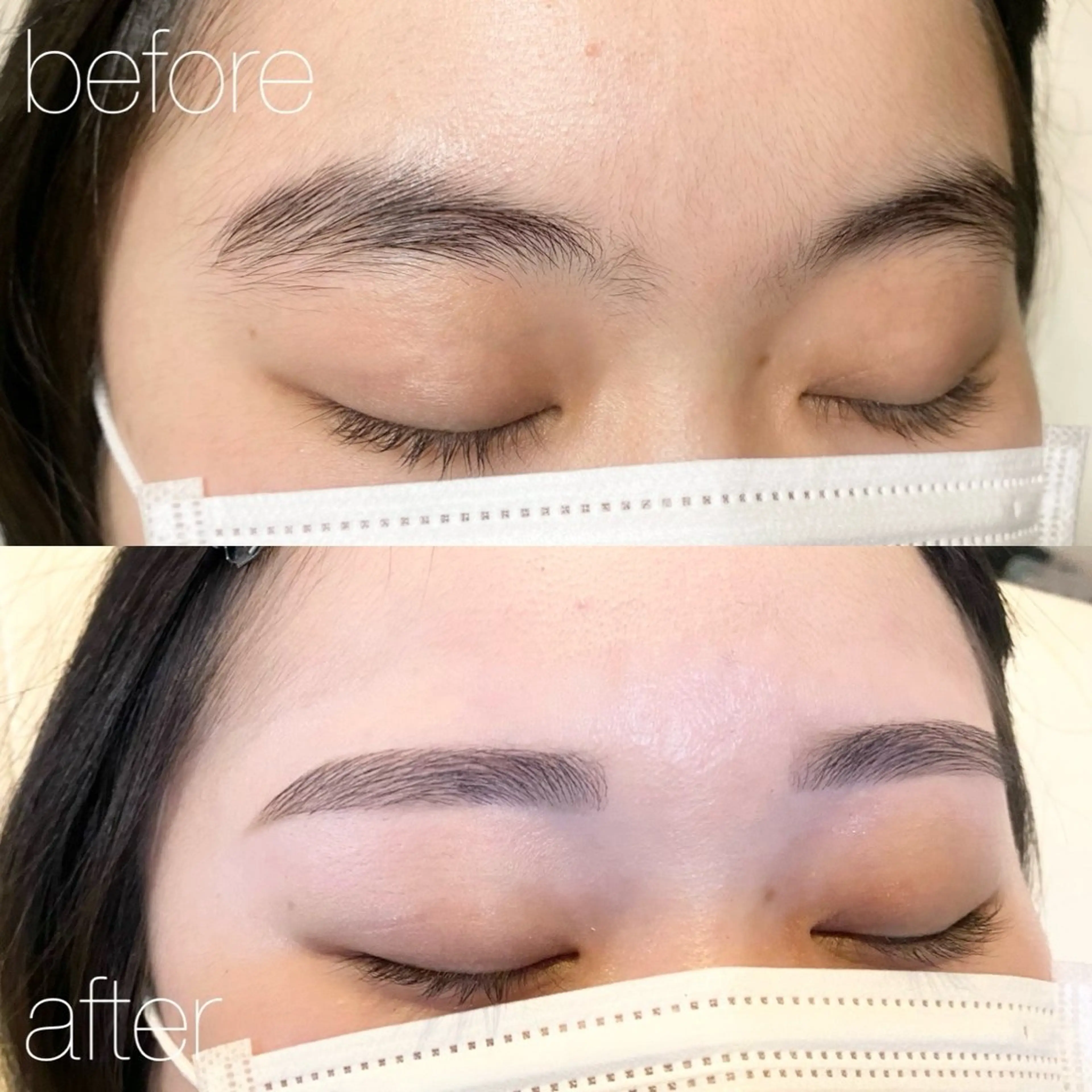 アイブロウワックス／眉カット／眉ワックスの写真