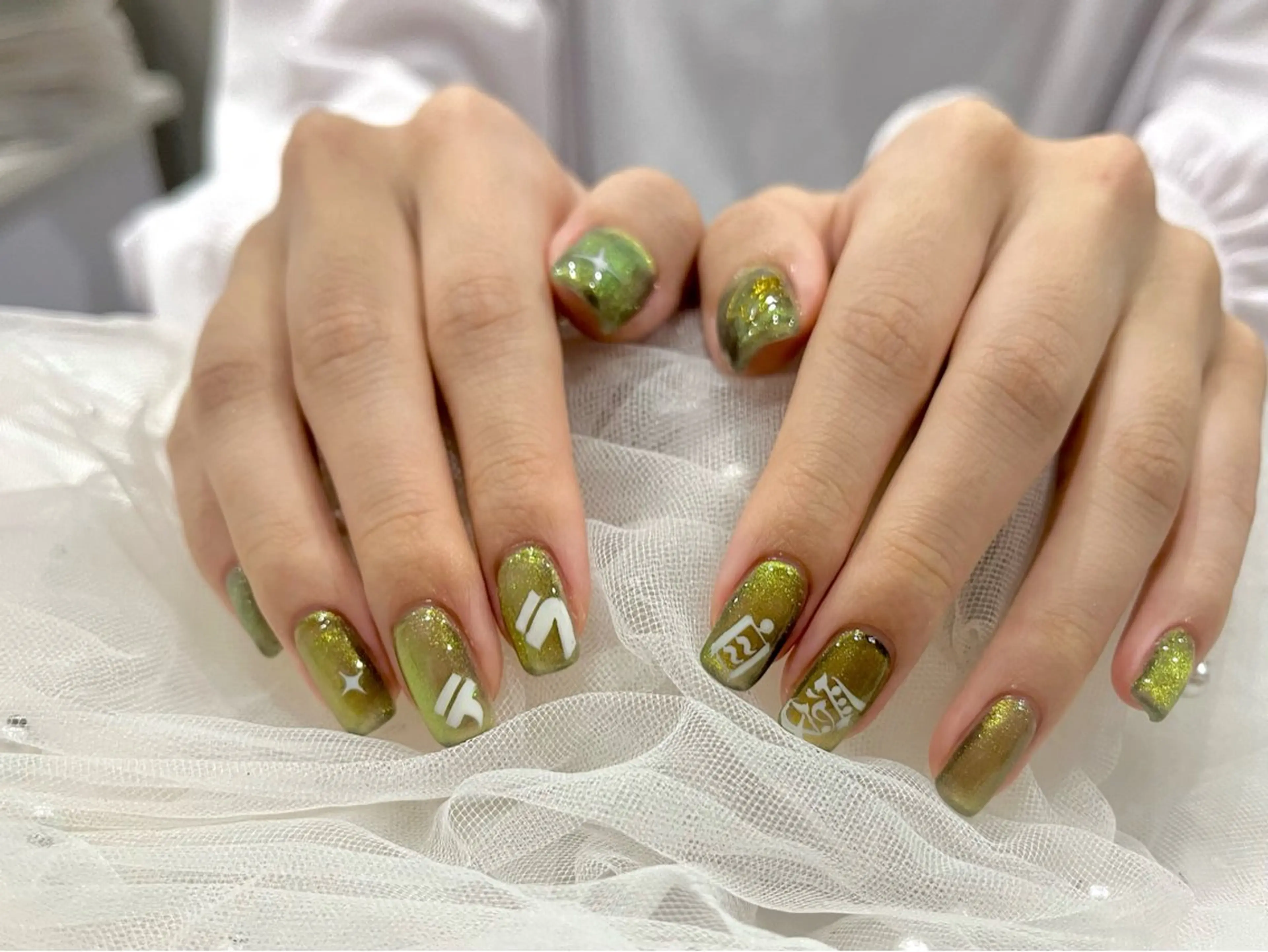 ネイル アートネイル ハンドネイル Nail salon Cielel⟡Ayaのネイルデザイン