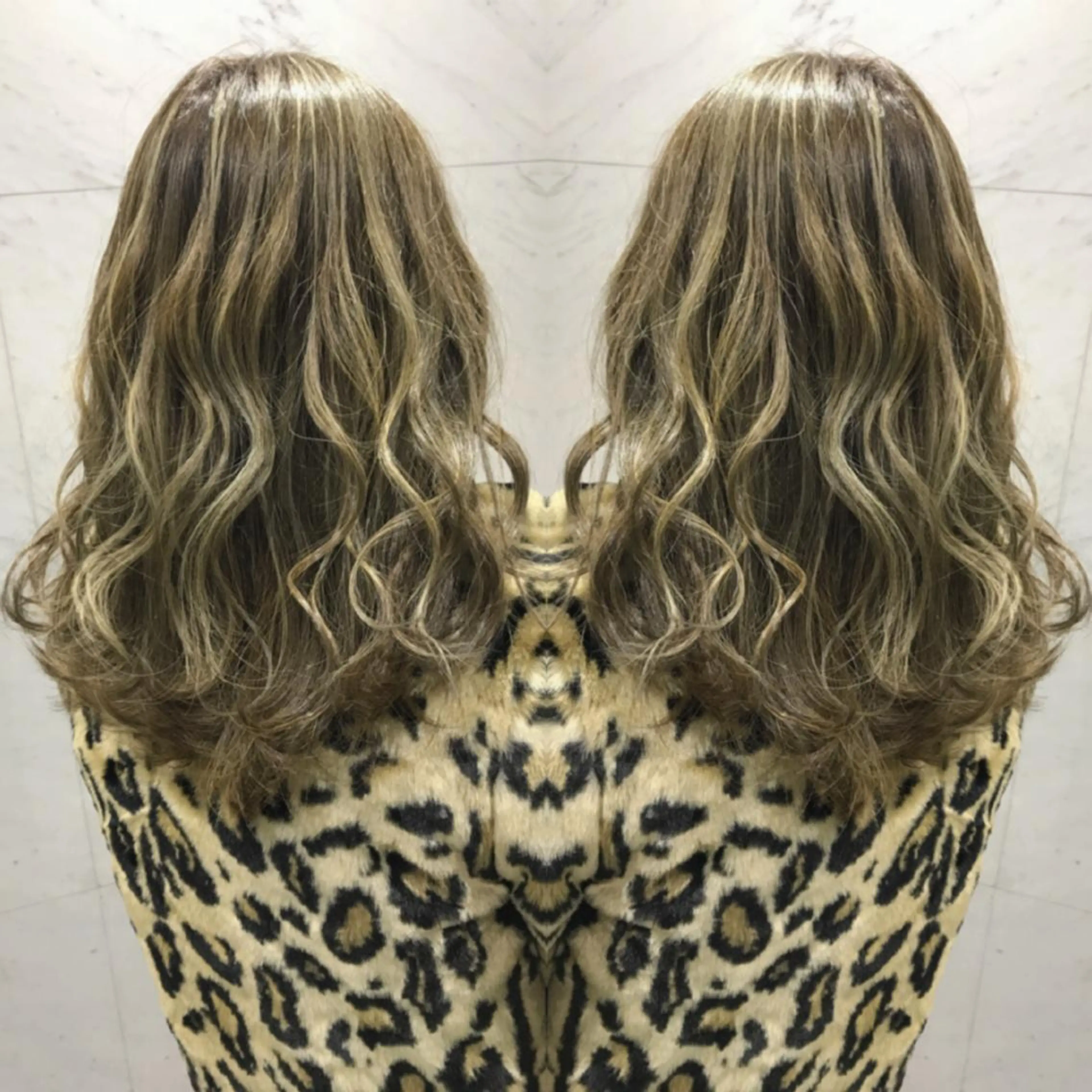 ロング カラー ヘアカラー cecil hair所属・重政 和樹のヘアスタイル