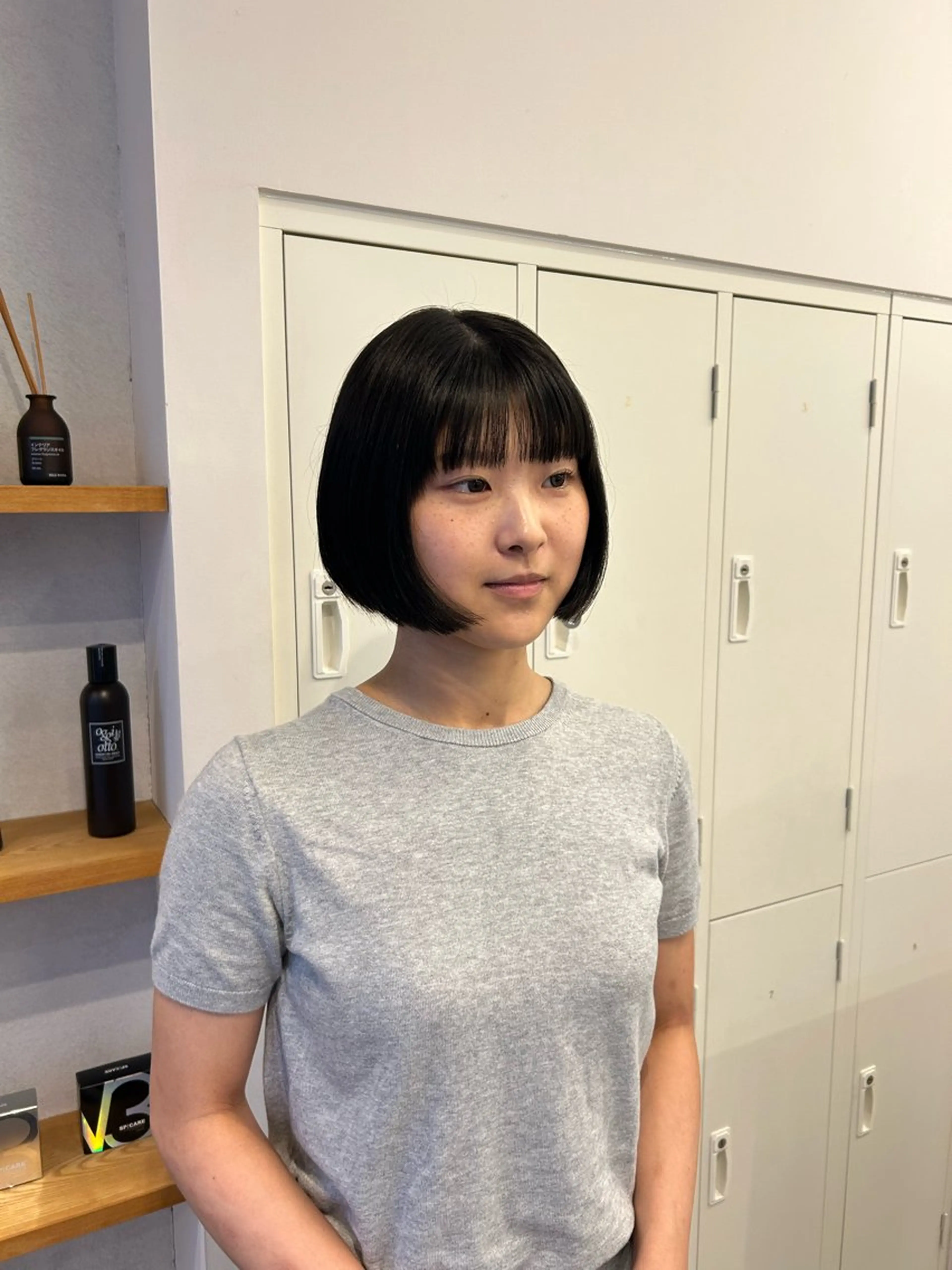 ショート ボブ トリートメント Hikari / melt京橋のヘアスタイル