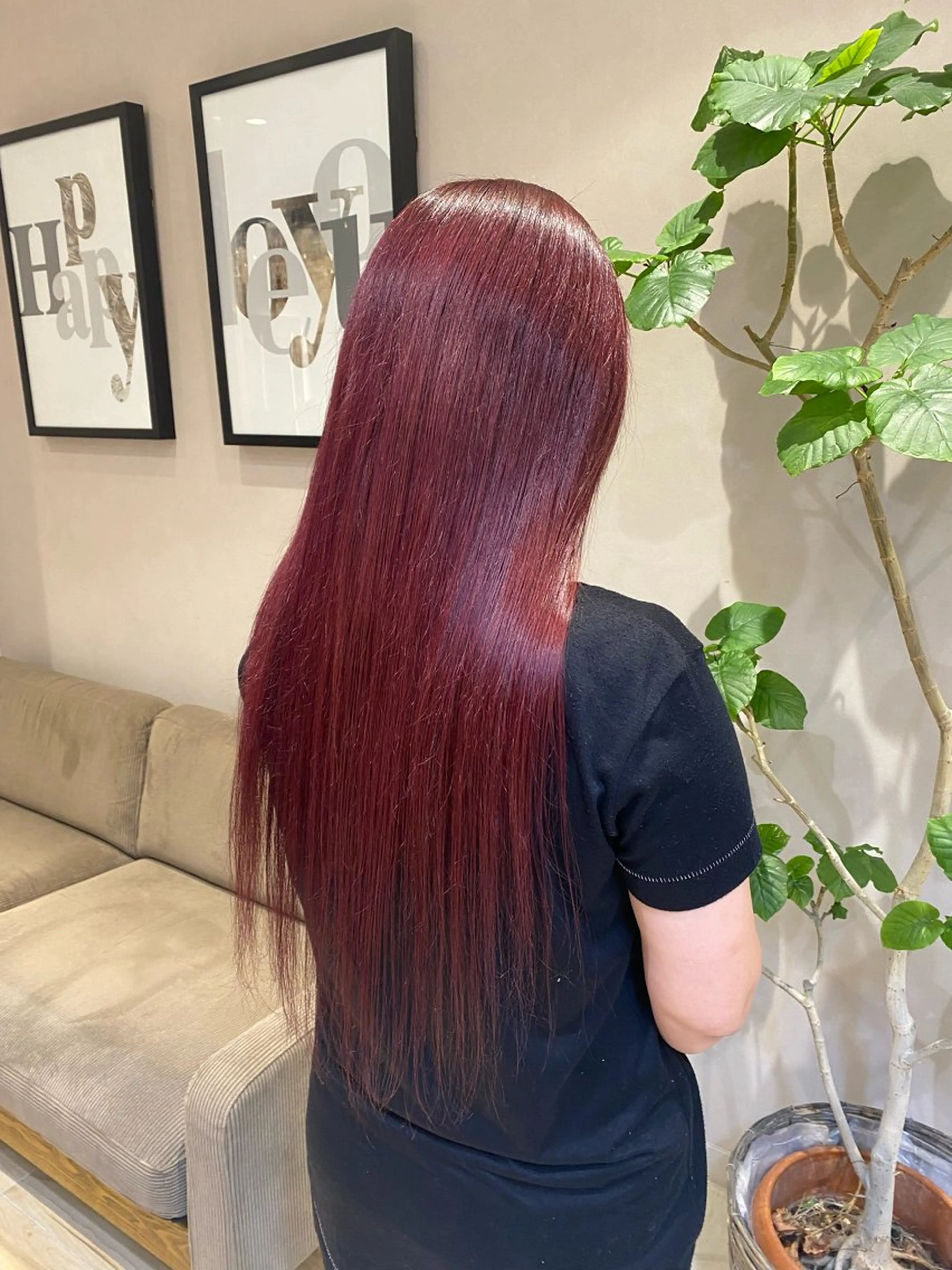 カラー イルミナカラー Misaki ║ツヤカラーのヘアスタイル