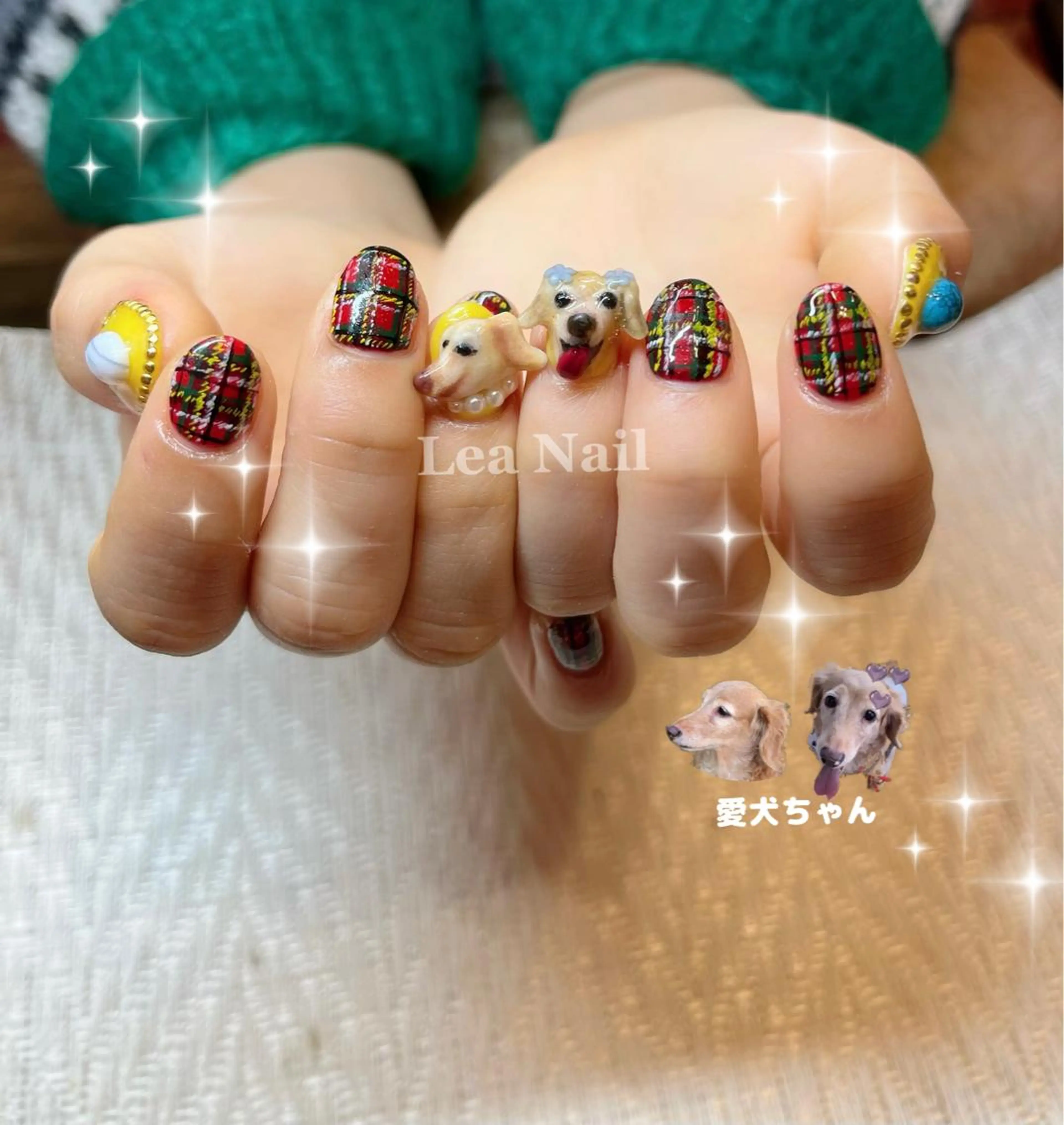 ネイル アニマル柄 Lea Nailのネイルデザイン