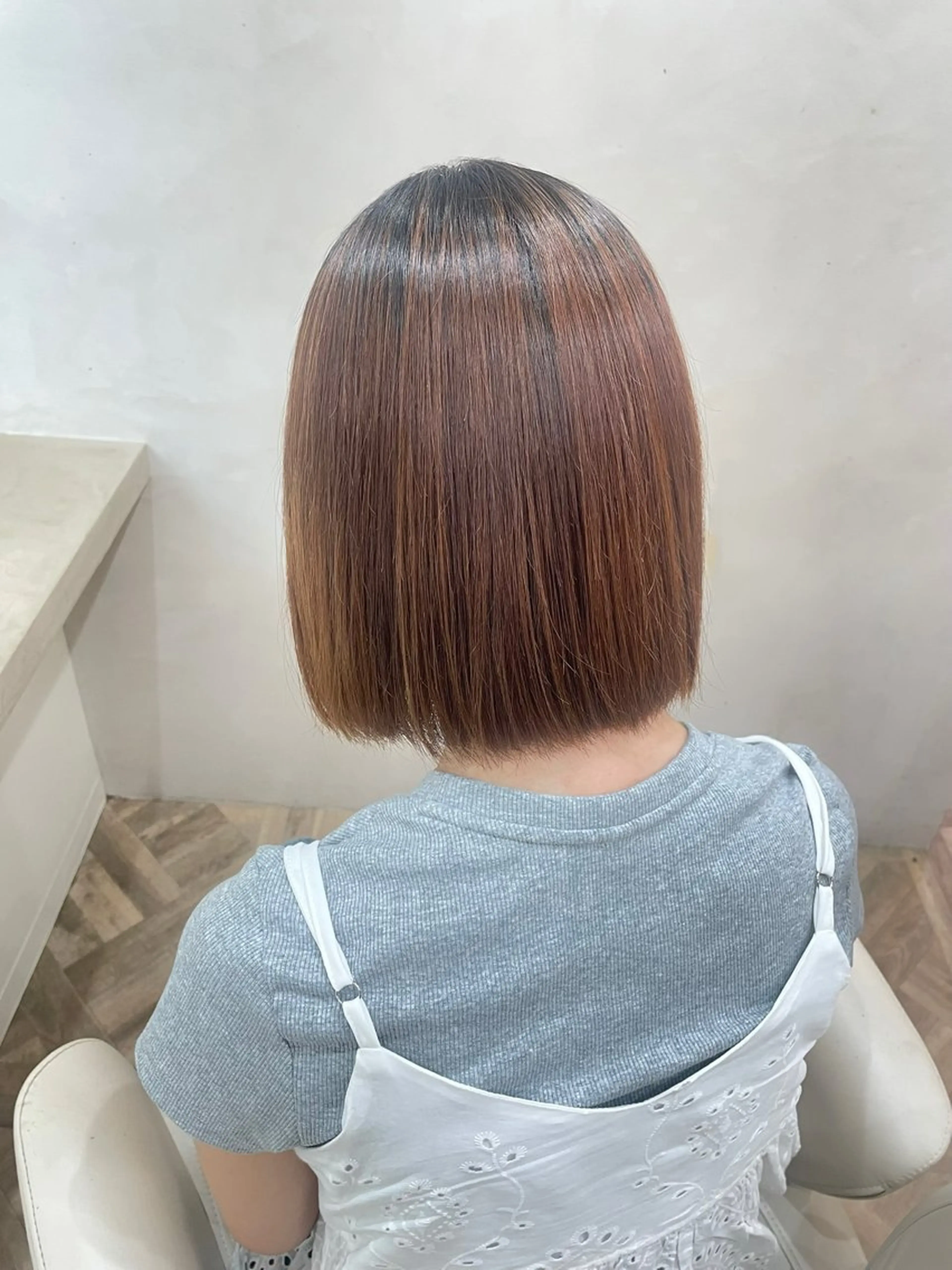 ショート 縮毛矯正 カット/レイヤー /名古屋/Ayakaのヘアスタイル