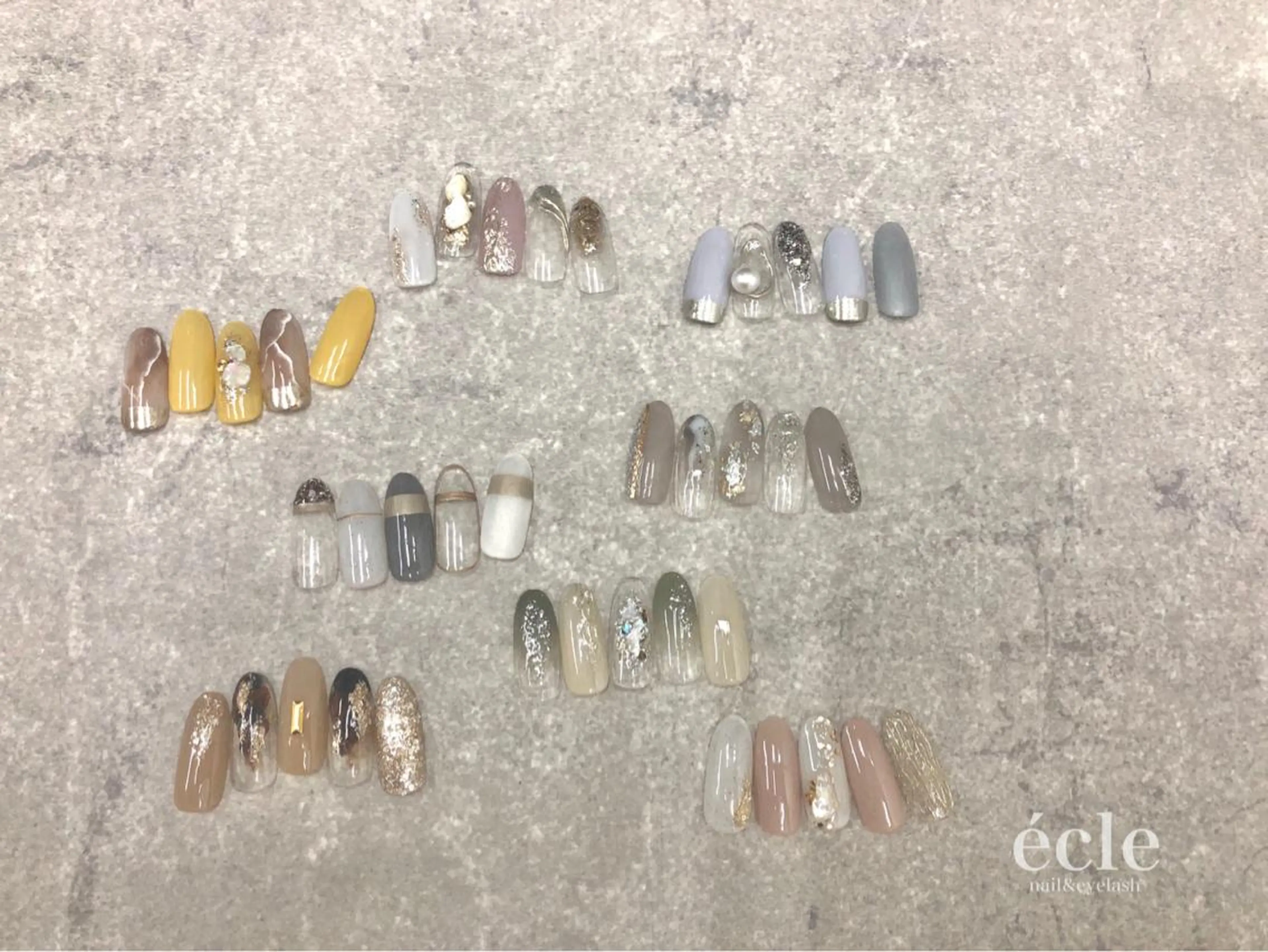 ネイル ハンドネイル écle nail&eyeのネイルデザイン