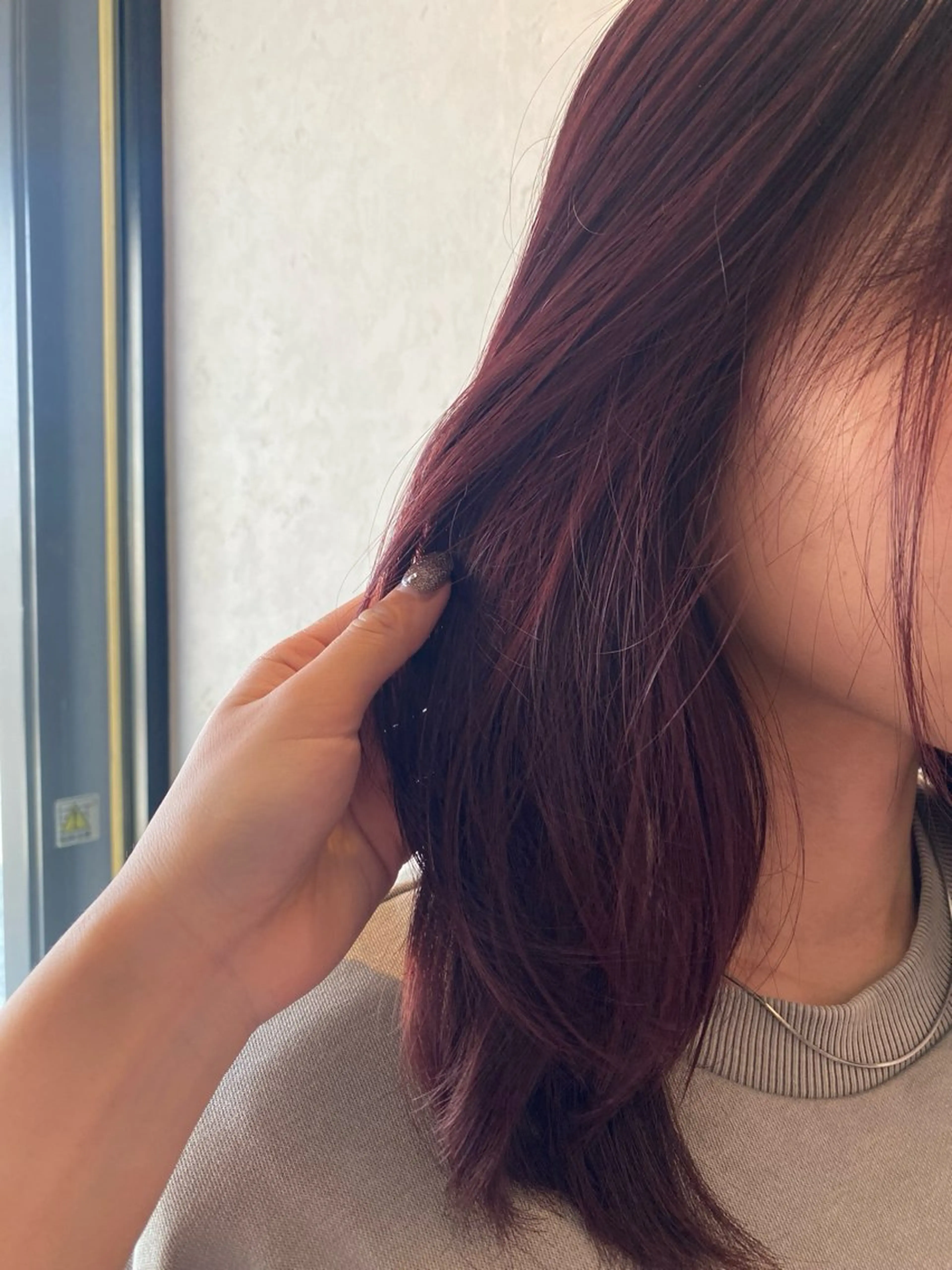 ミディアム カット ヘアカラー 希優🌺ソムリエ /ブリーチ/カットのヘアスタイル